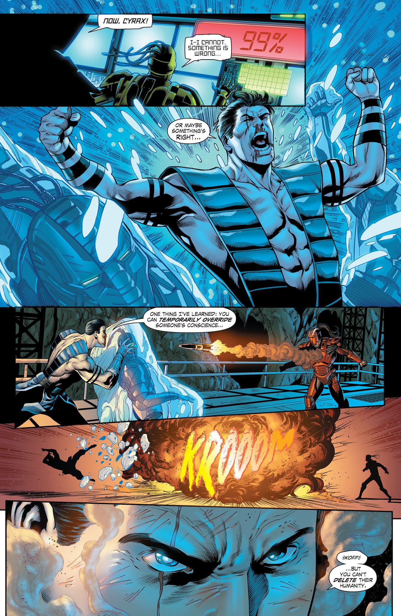 Read online Mortal Kombat X [I] comic -  Issue # _TPB 3 - 116