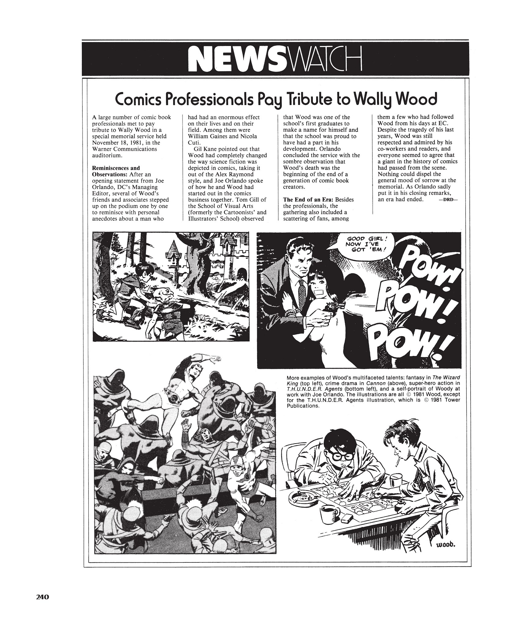 Read online The Life and Legend of Wallace Wood comic -  Issue # TPB 2 - 241