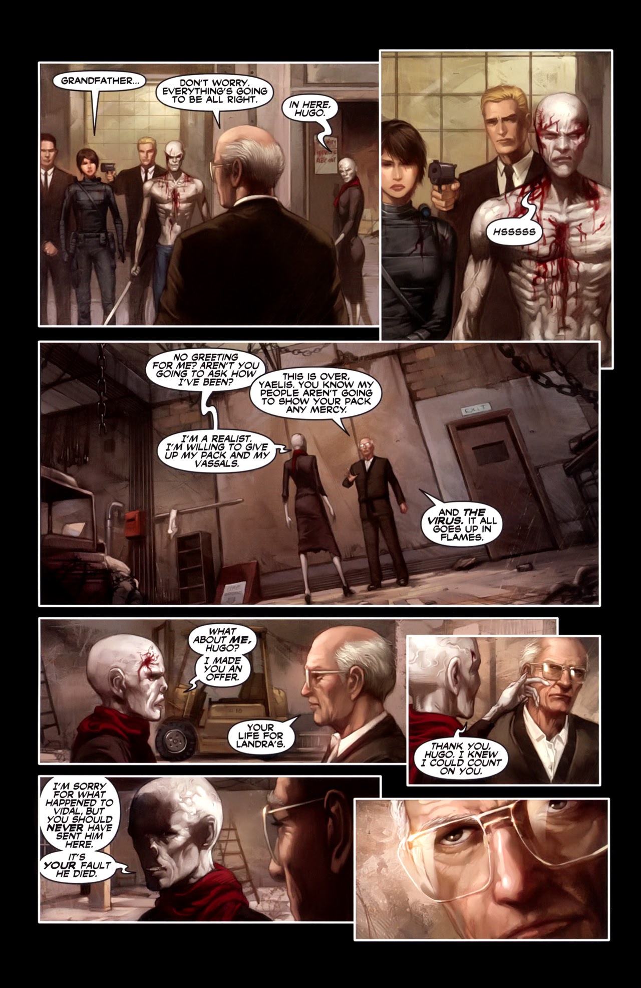 Read online FVZA: Federal Vampire and Zombie Agency comic -  Issue #3 - 32