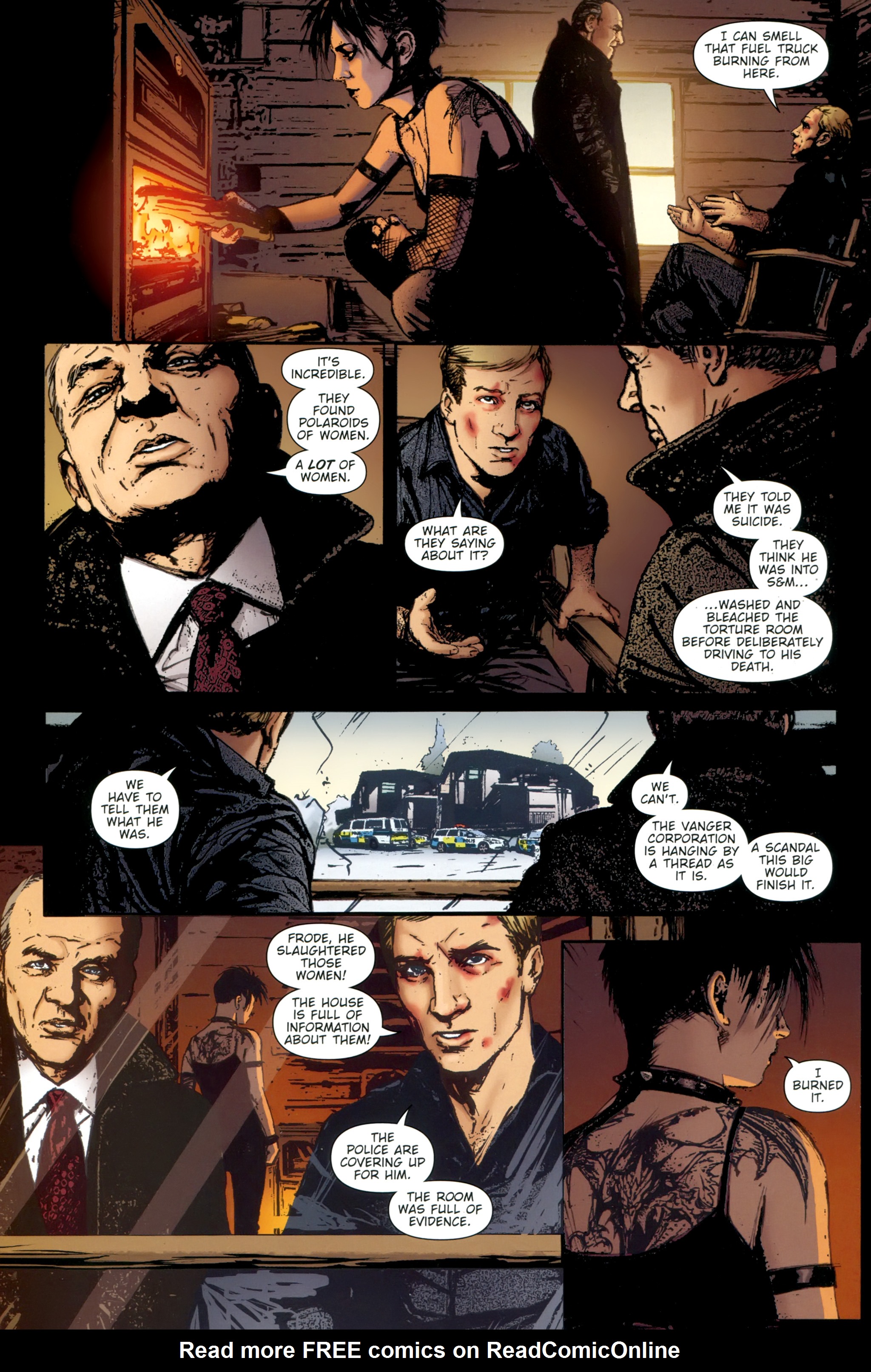 Read online The Girl With the Dragon Tattoo comic -  Issue # TPB 2 - 114
