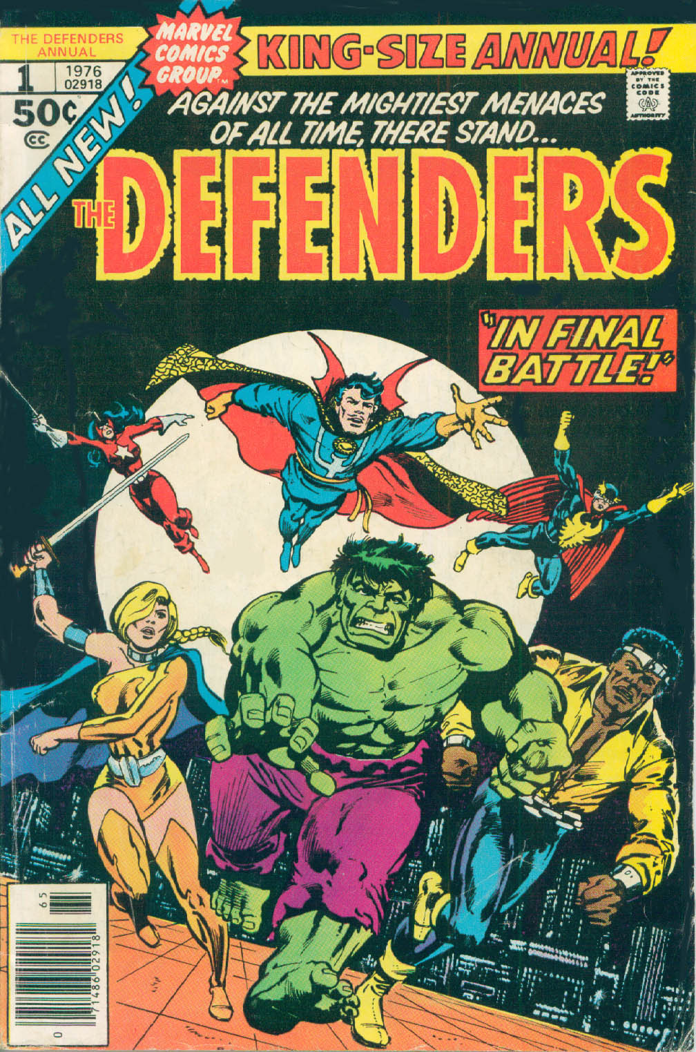 The Defenders (1972) _Annual 1 #1 - English 1