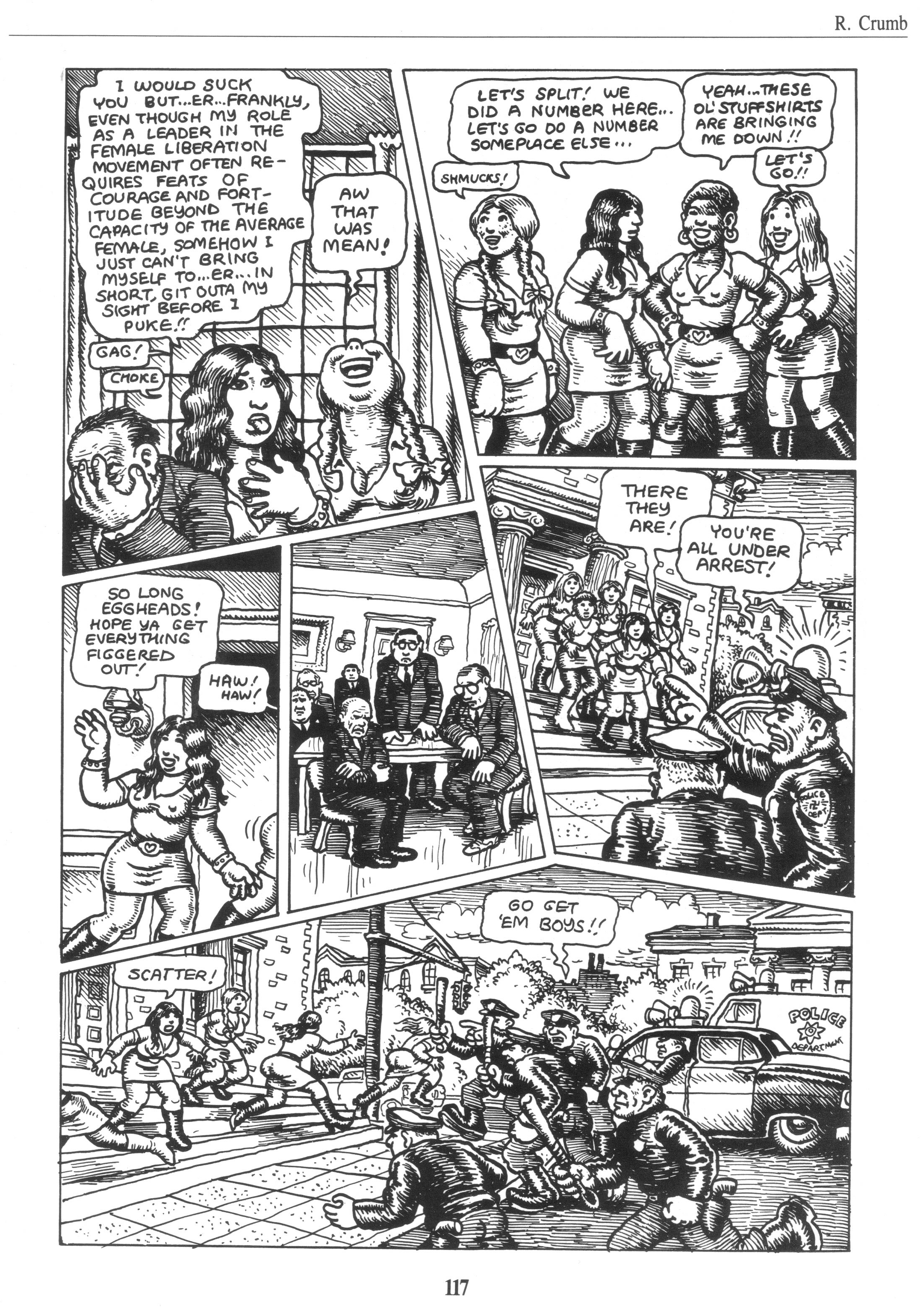 Read online The Complete Crumb Comics comic -  Issue # TPB 5 - 128