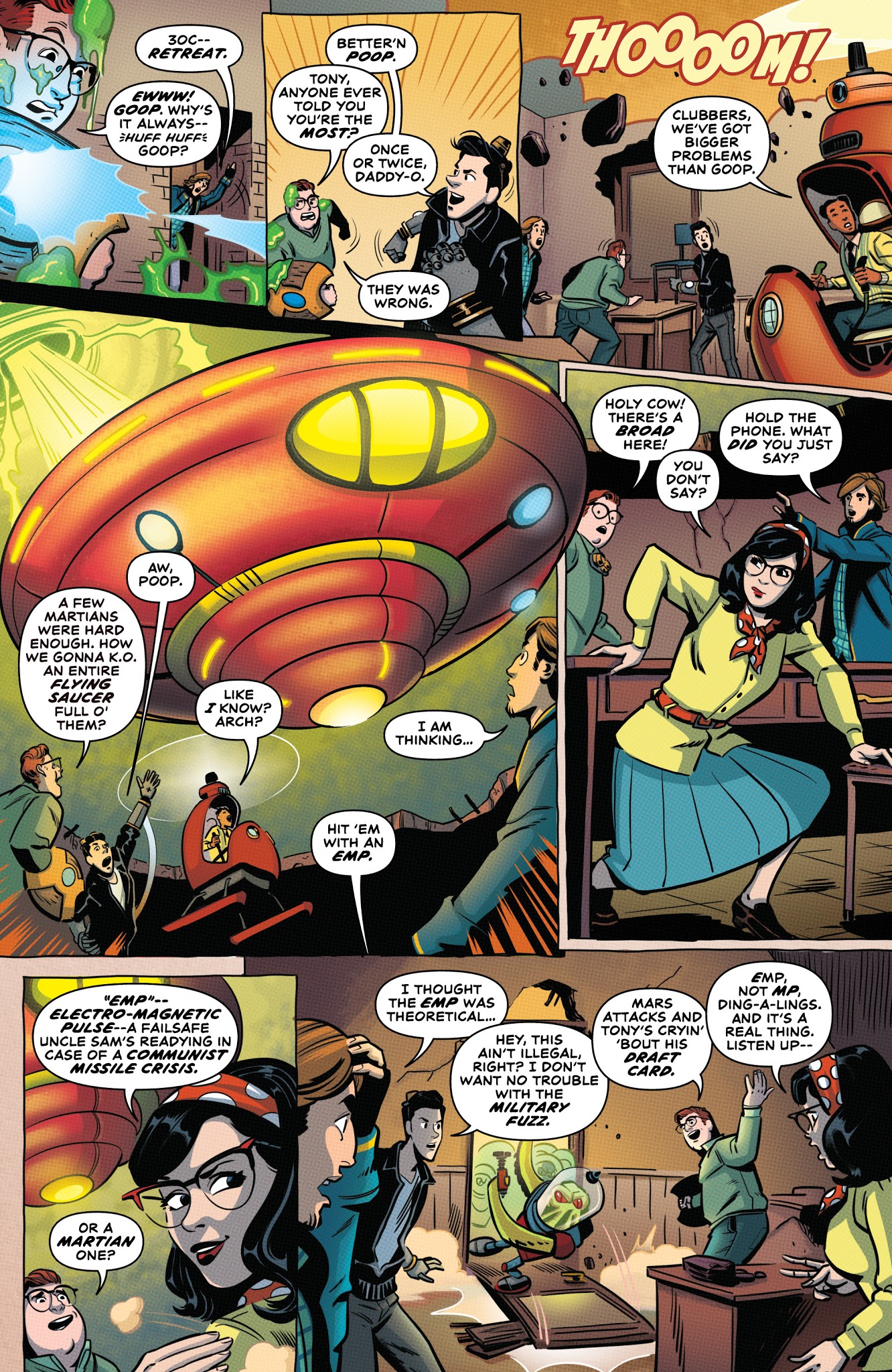 Read online Three O'Clock Club comic -  Issue #4 - 8