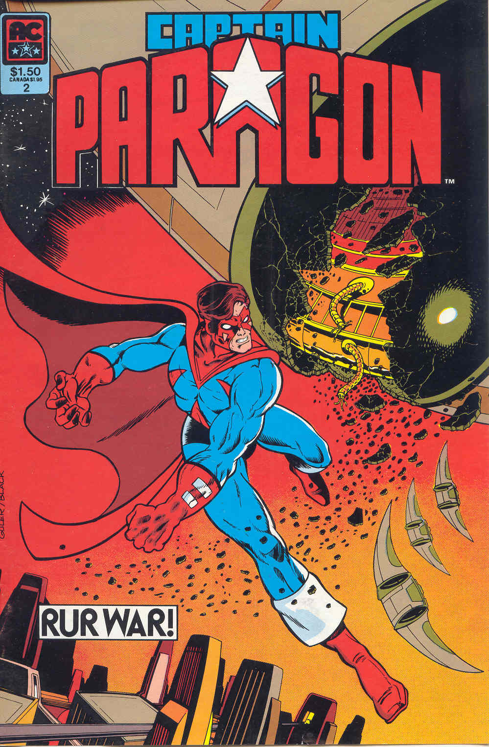 Read online Captain Paragon (1983) comic -  Issue #2 - 1