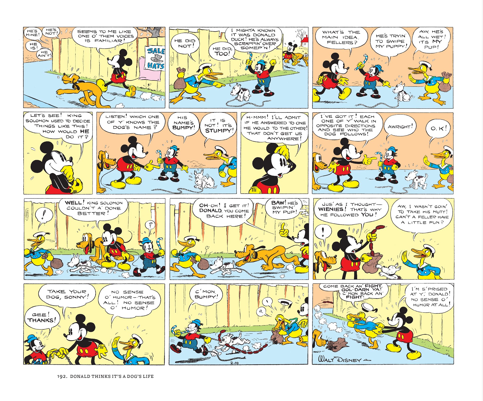 Read online Walt Disney's Mickey Mouse Color Sundays comic -  Issue # TPB 1 (Part 2) - 92