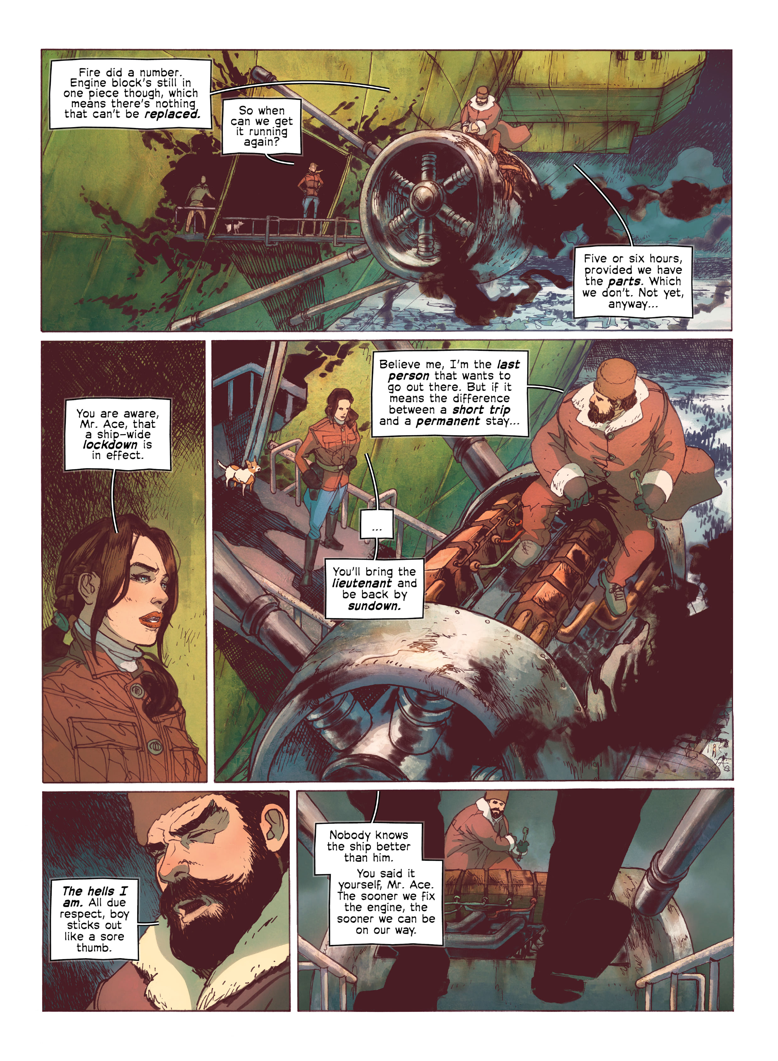 Read online Skies of Fire comic -  Issue #6 - 14