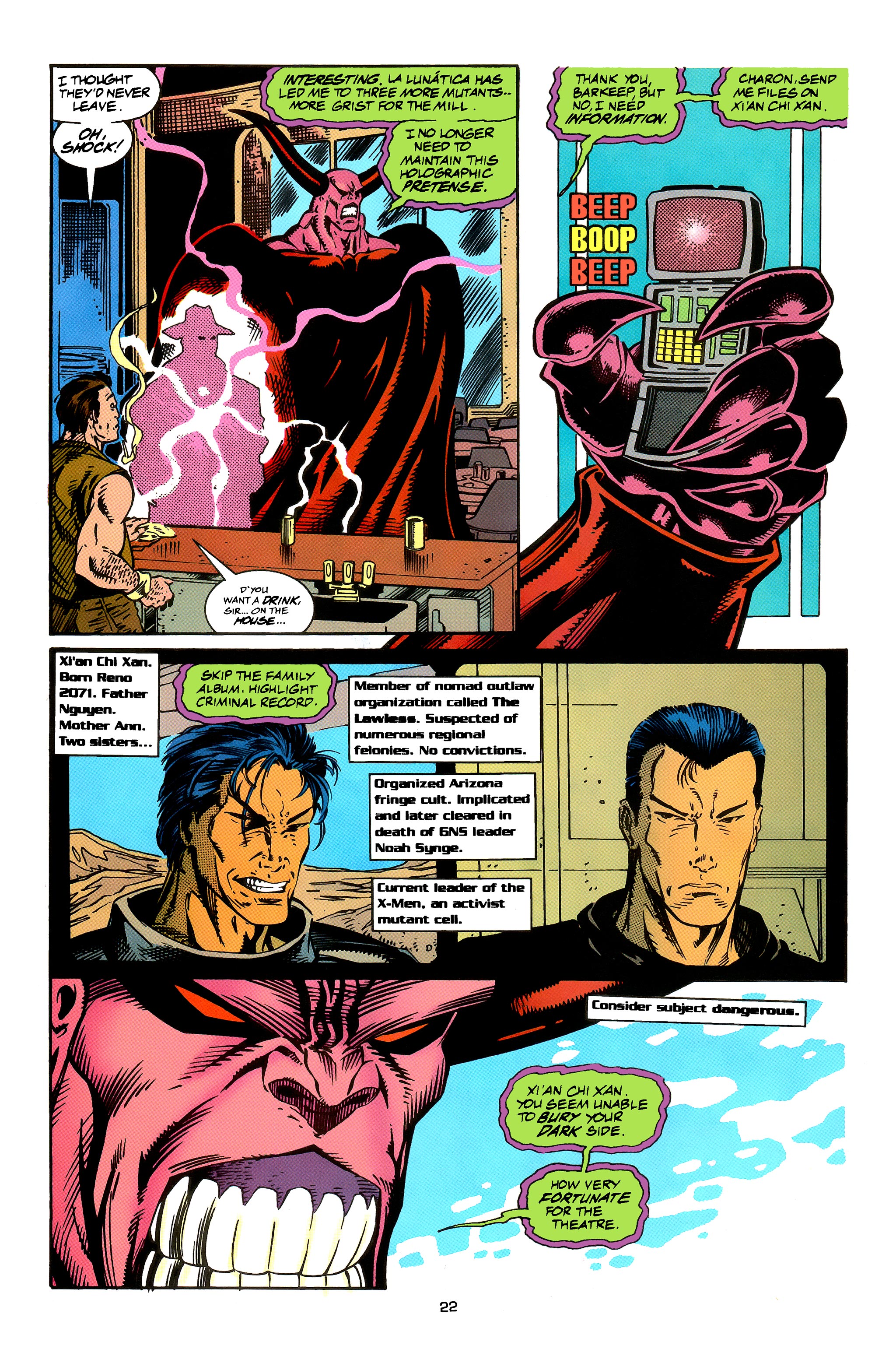Read online X-Men 2099 comic -  Issue #12 - 19