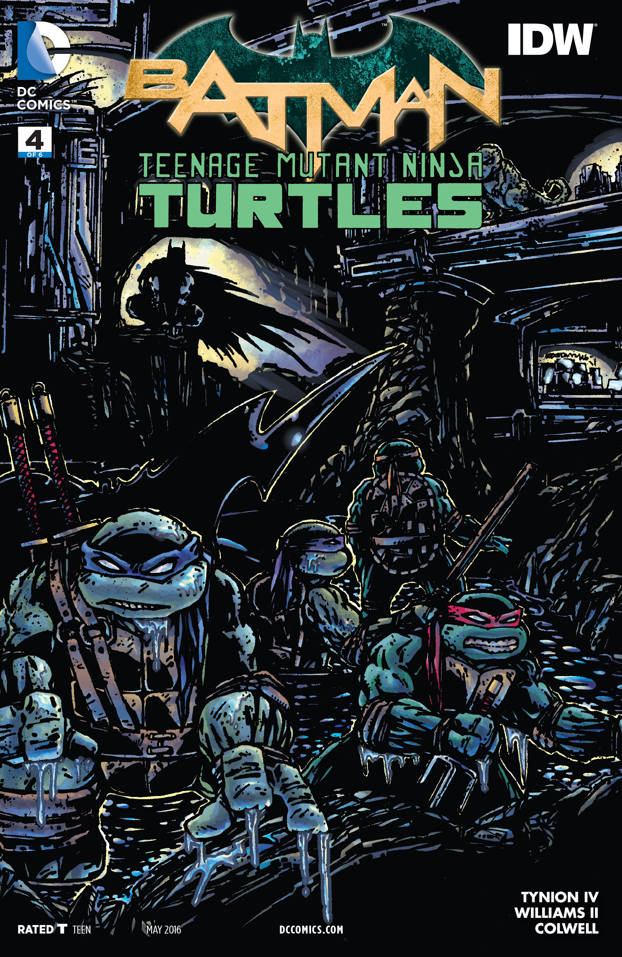 Read online Batman/Teenage Mutant Ninja Turtles comic -  Issue #4 - 3