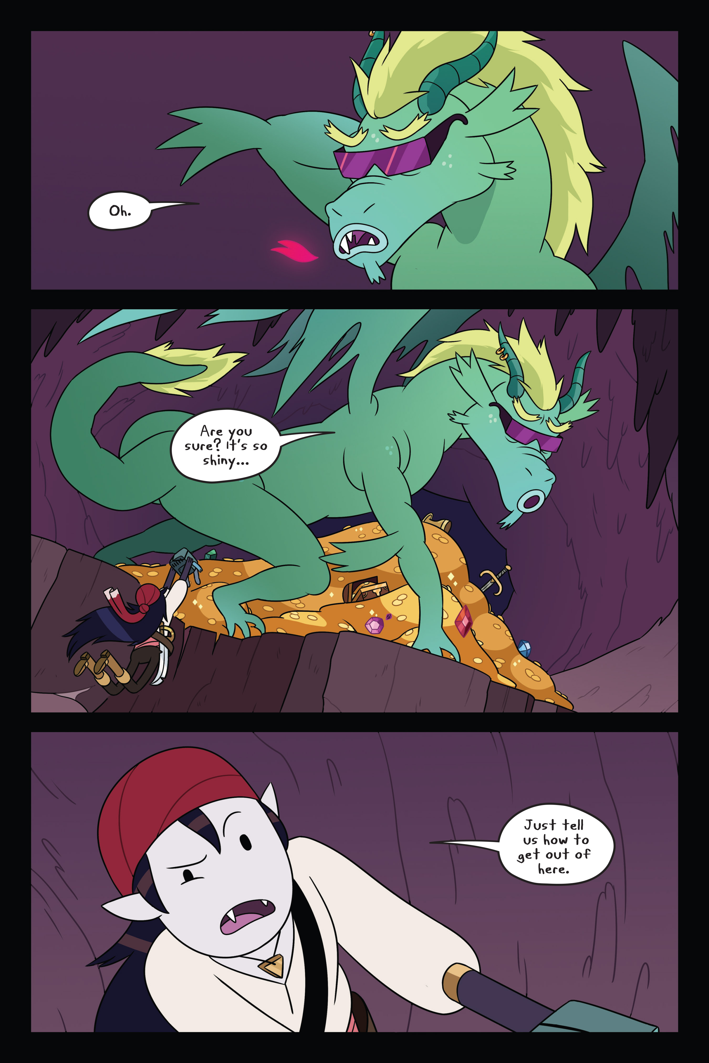 Read online Adventure Time: Marceline the Pirate Queen comic -  Issue # TPB - 90