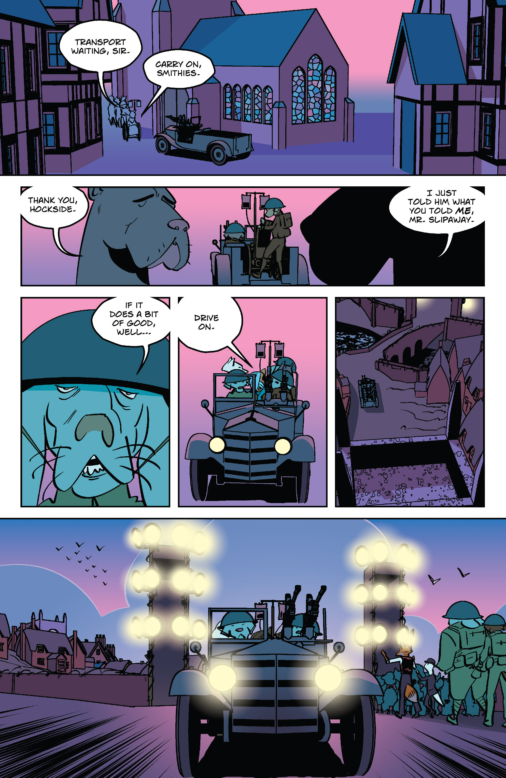 Read online Wild's End: Journey's End comic -  Issue # TPB (Part 1) - 85