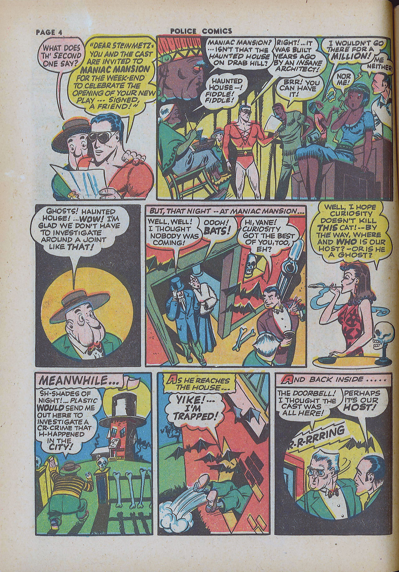 Read online Police Comics comic -  Issue #17 - 6