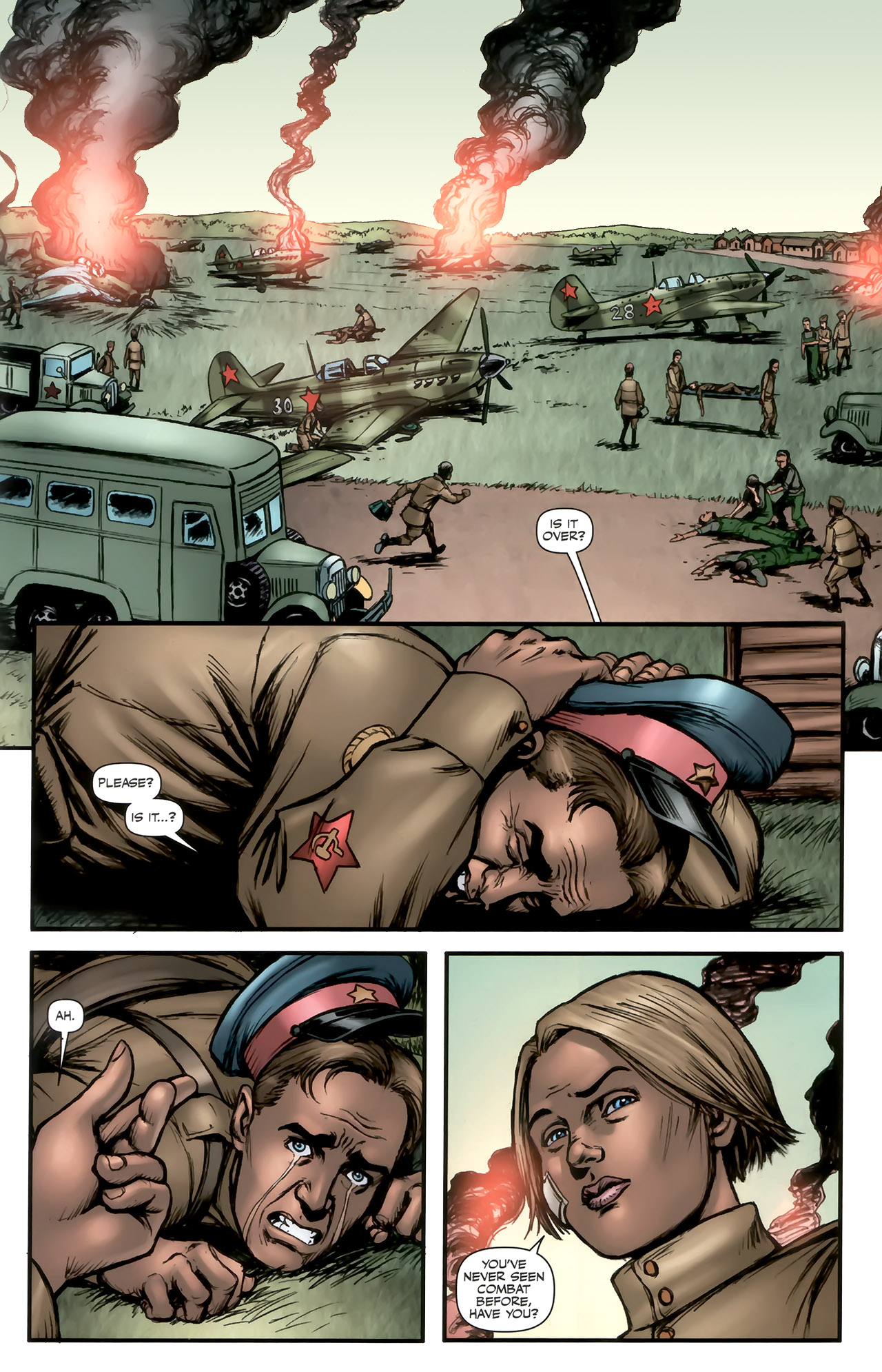 Read online Battlefields (2010) comic -  Issue #7 - 23