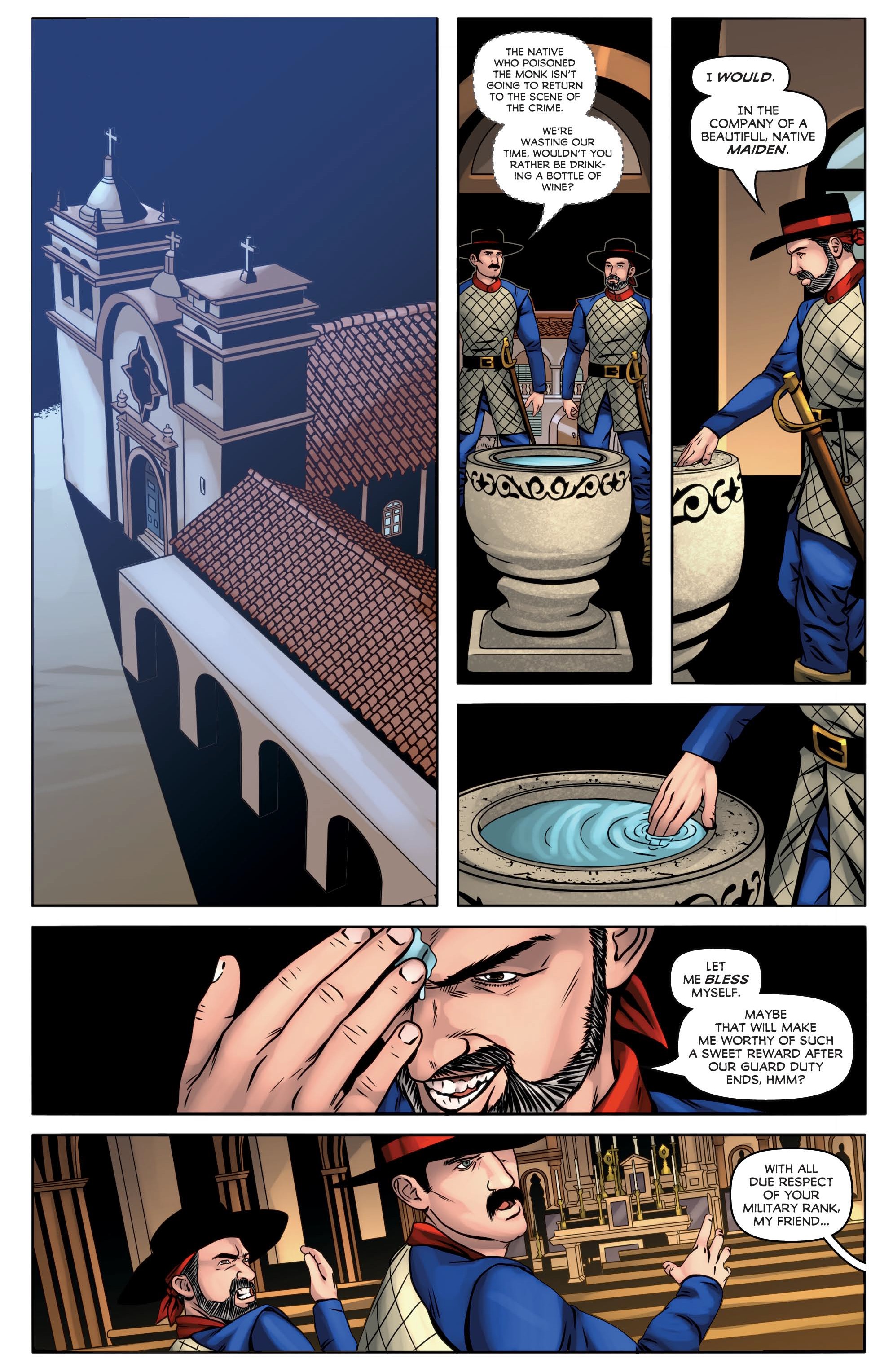 Read online Zorro: Sacrilege comic -  Issue #2 - 15
