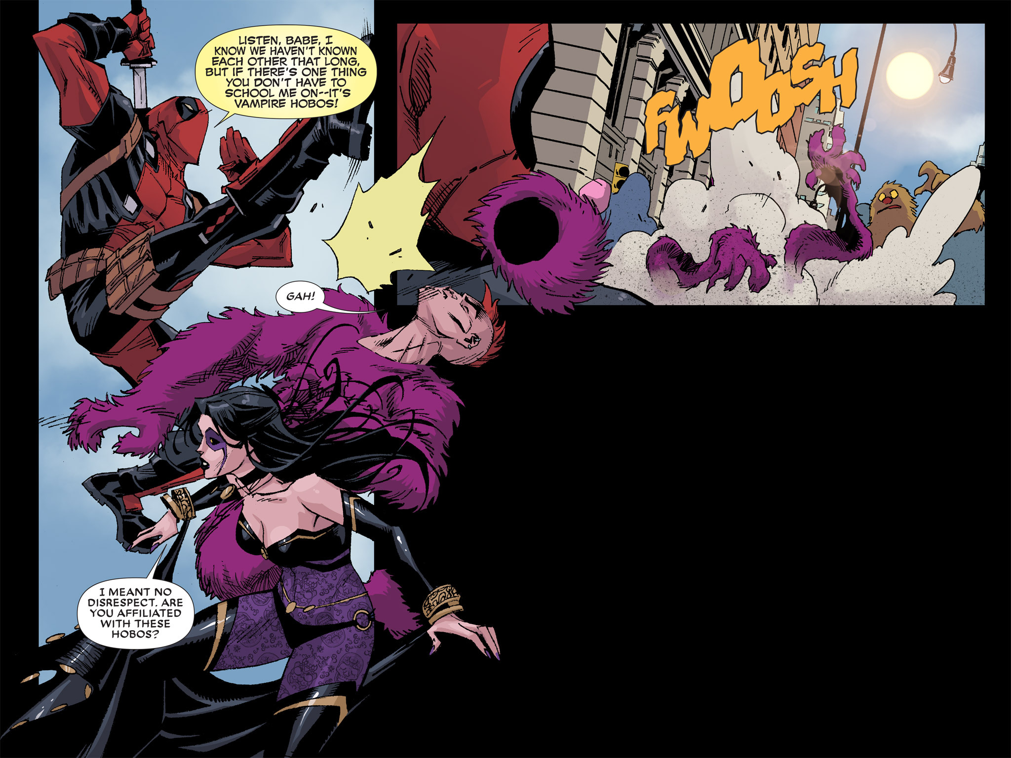 Read online Deadpool: Dracula's Gauntlet comic -  Issue # Part 7 - 9