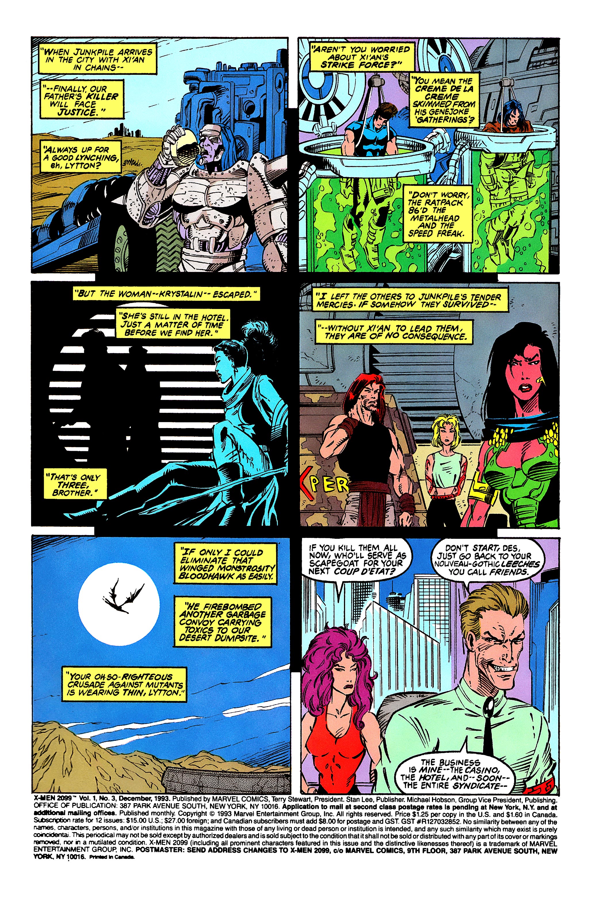 X-Men 2099 Issue #3 #4 - English 3