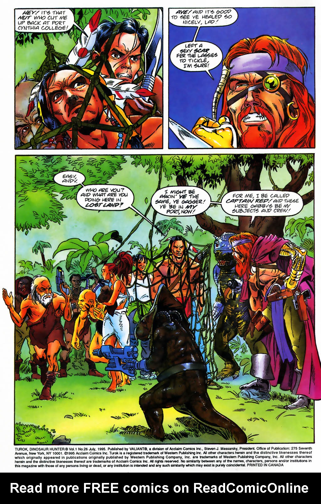 Read online Turok, Dinosaur Hunter (1993) comic -  Issue #26 - 3