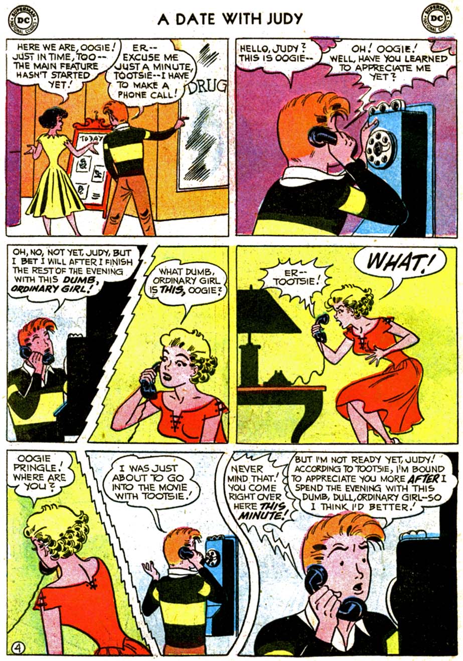 Read online A Date with Judy comic -  Issue #58 - 30