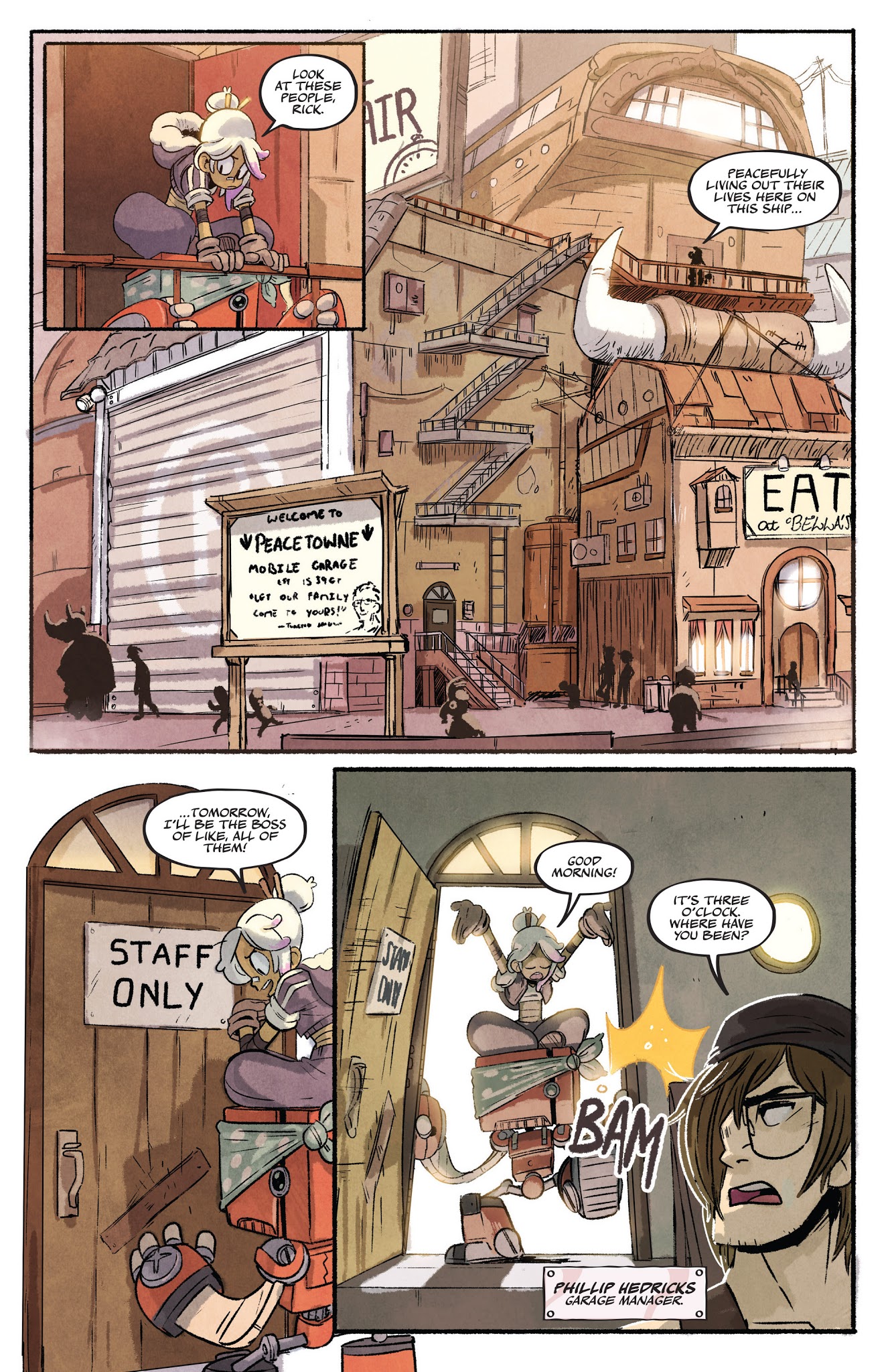 Read online Tyson Hesse's Diesel comic -  Issue #1 - 8