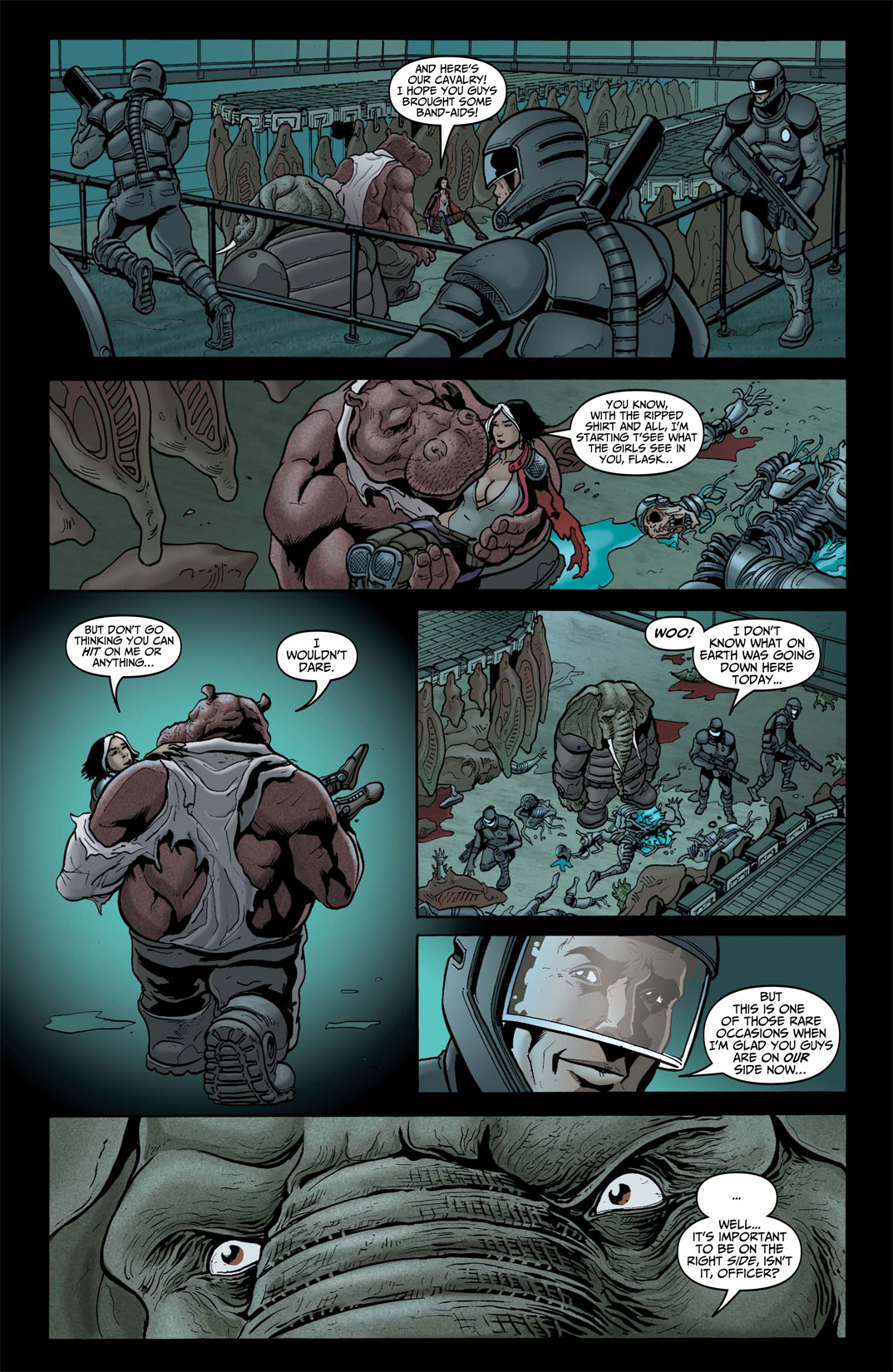 Read online Elephantmen comic -  Issue #28 - 20