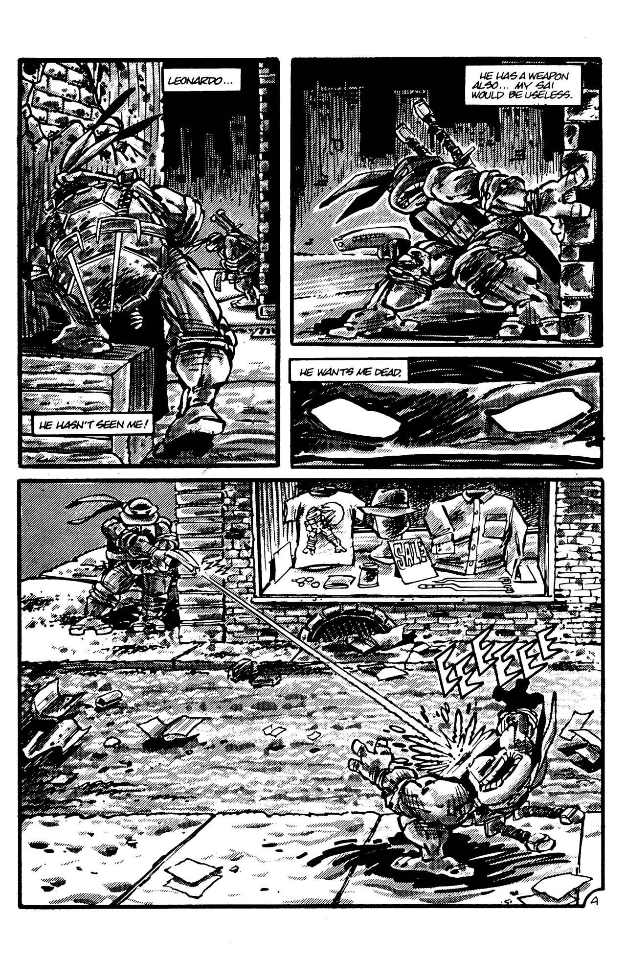 Teenage Mutant Ninja Turtles (1984) Issue #4 #4 - English 41