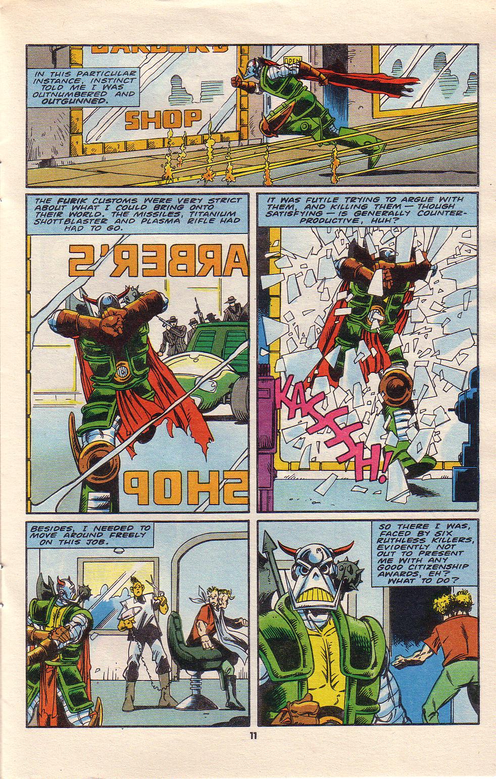 Read online Death's Head comic -  Issue #1 - 10