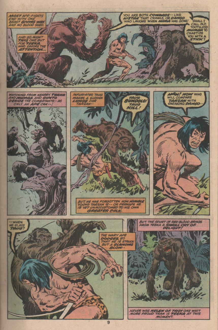 Read online Tarzan (1977) comic -  Issue # _Annual 1 - 8