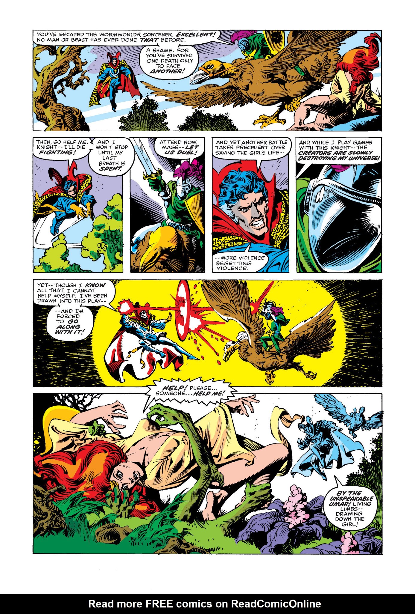 Read online Marvel Masterworks: Doctor Strange comic -  Issue # TPB 7 (Part 1) - 18