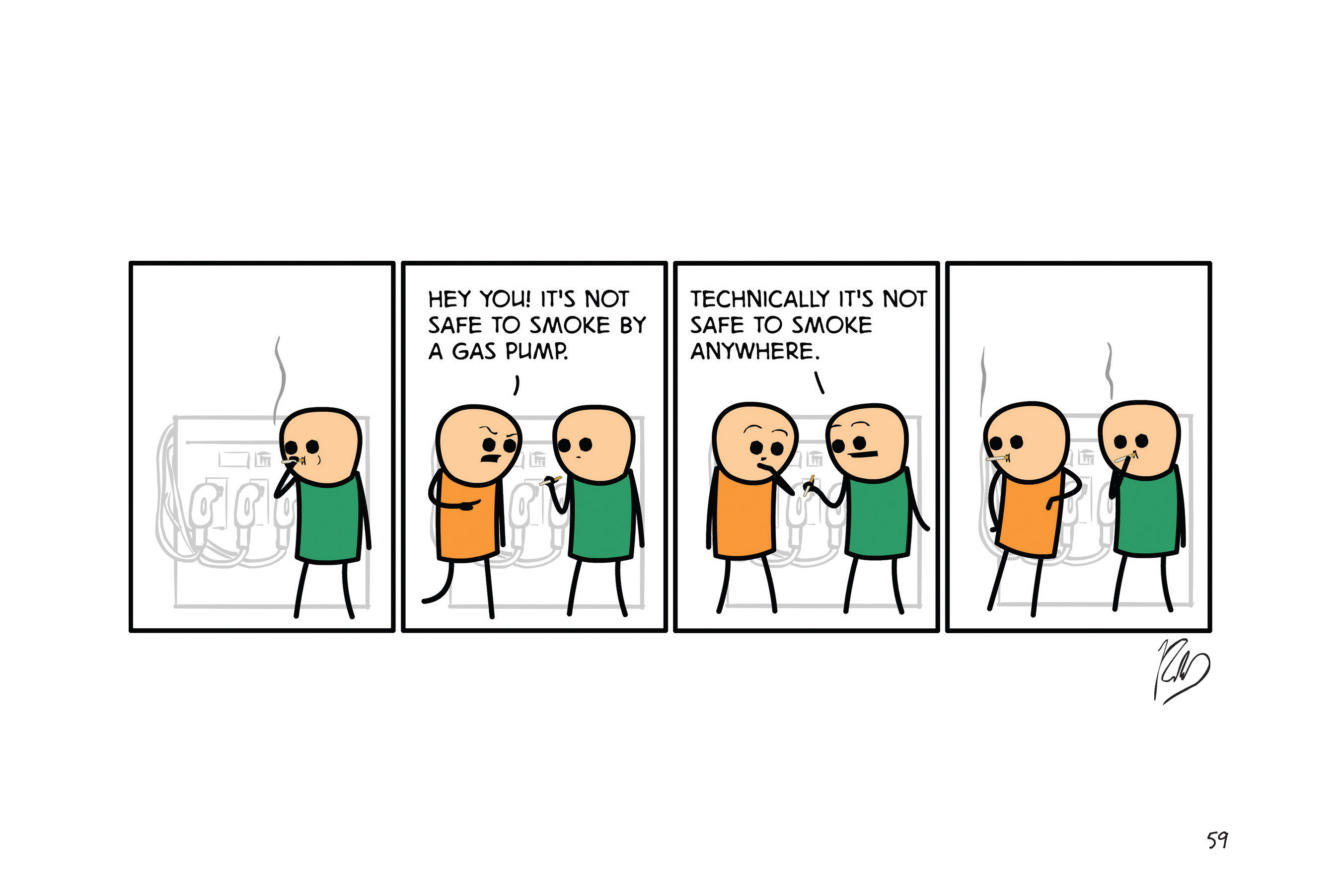 Read online Cyanide & Happiness: Stab Factory comic -  Issue # TPB - 59