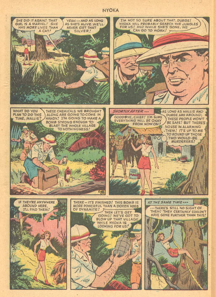Read online Nyoka the Jungle Girl (1945) comic -  Issue #33 - 46