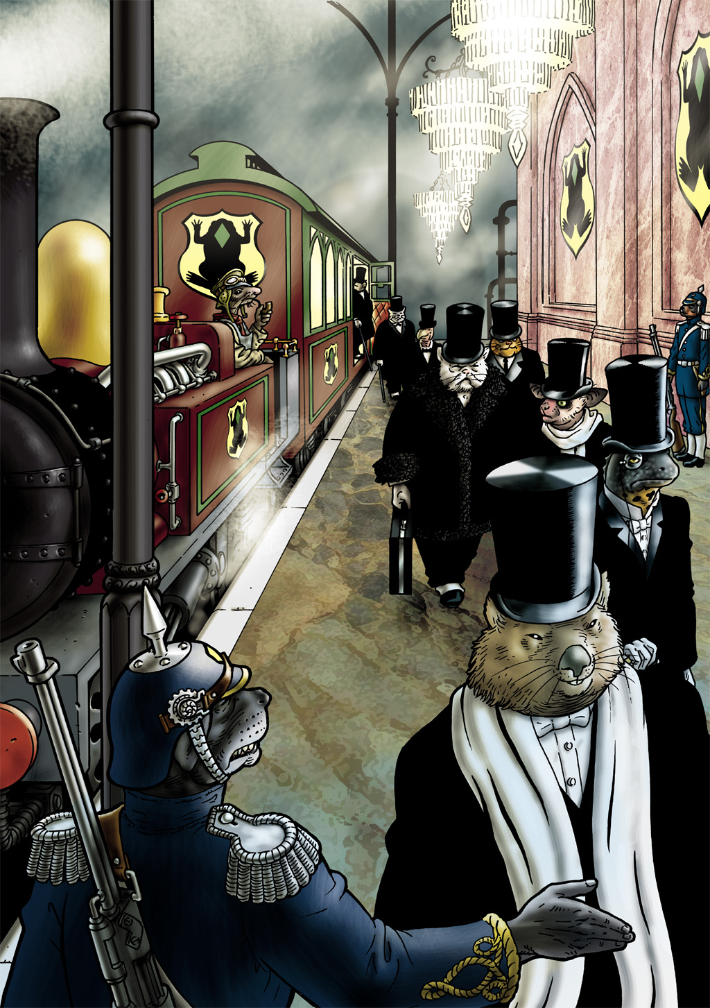 Read online Grandville comic -  Issue # Vol. 3 Bete Noire - 4