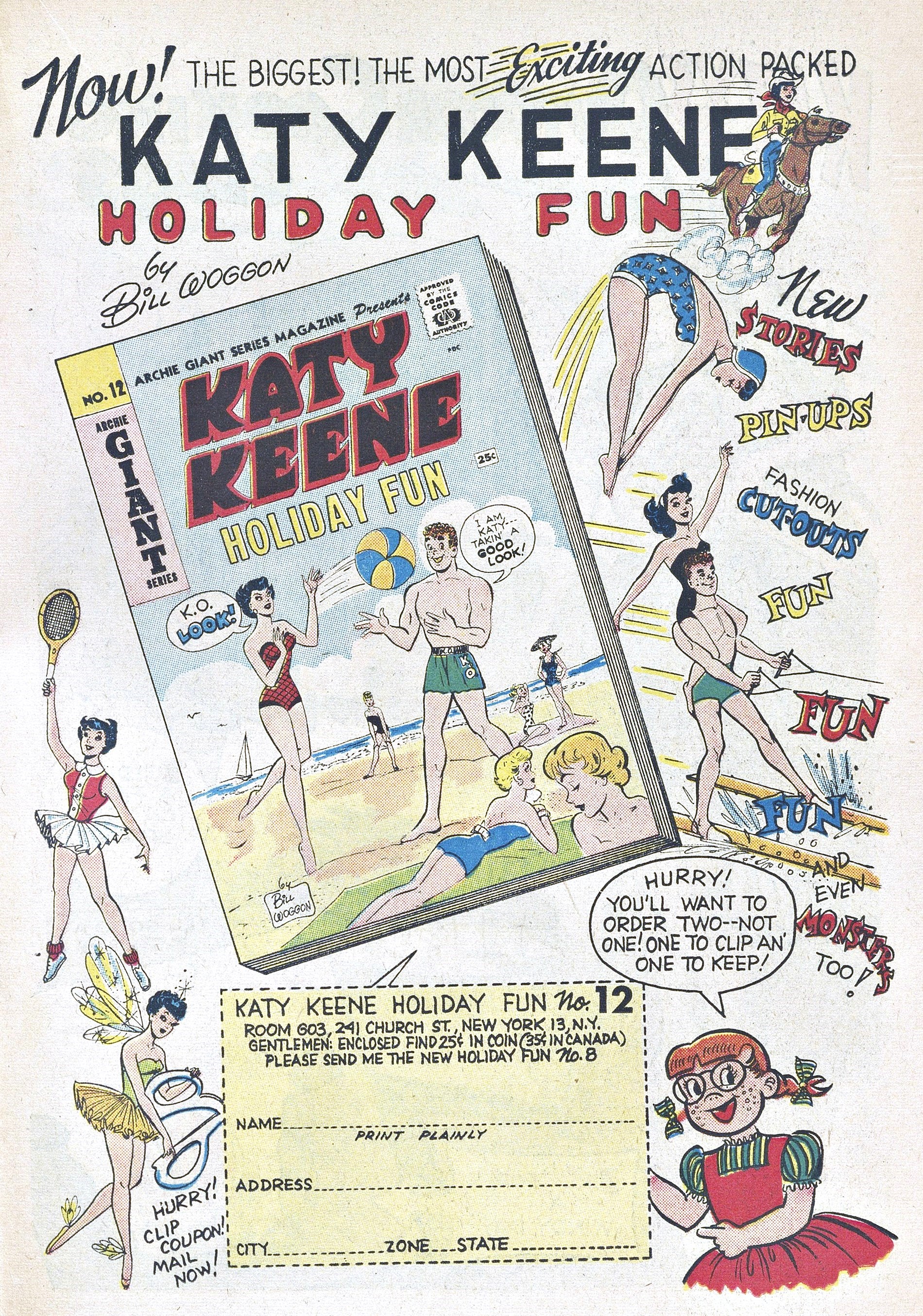 Read online Katy Keene (1949) comic -  Issue #62 - 19