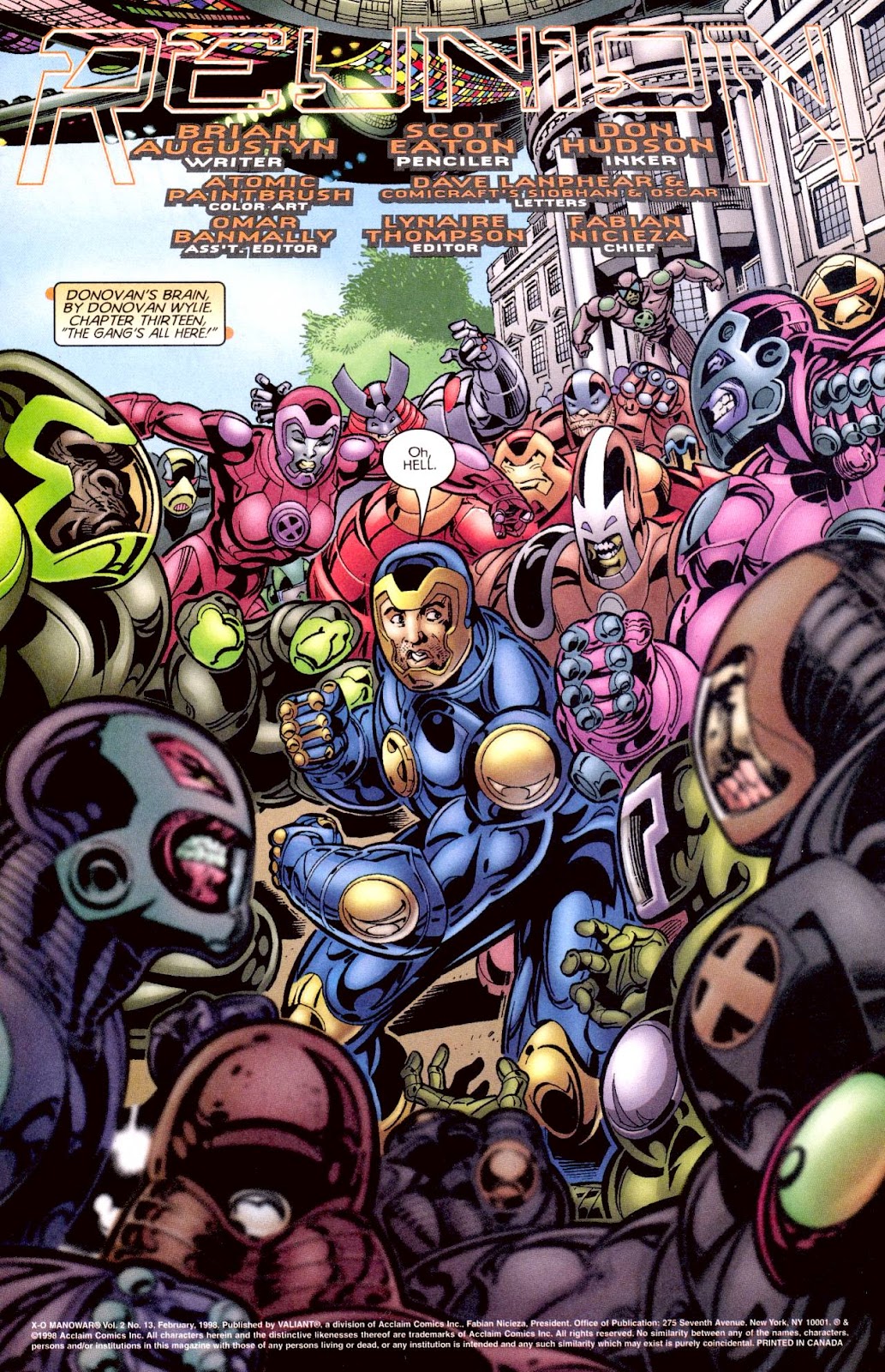 X-O Manowar (1996) issue 13 - Page 2