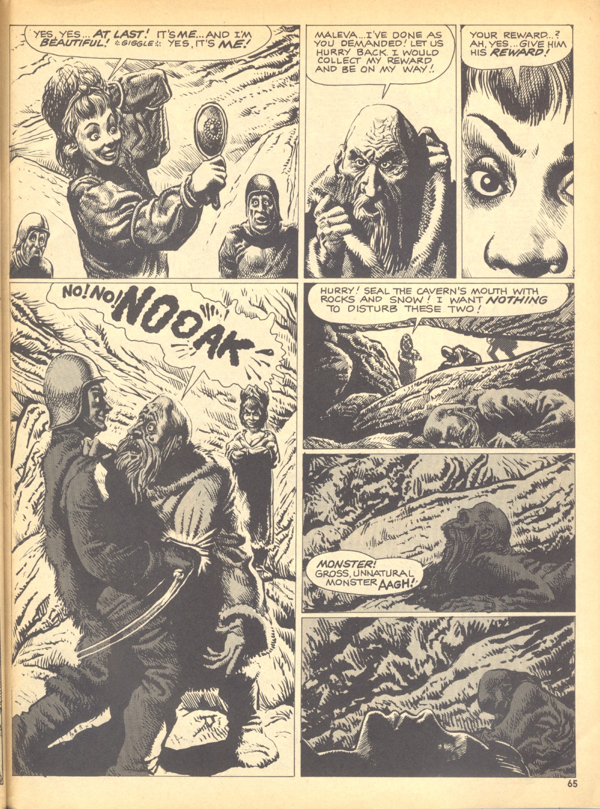 Read online Creepy (1964) comic -  Issue #36 - 62