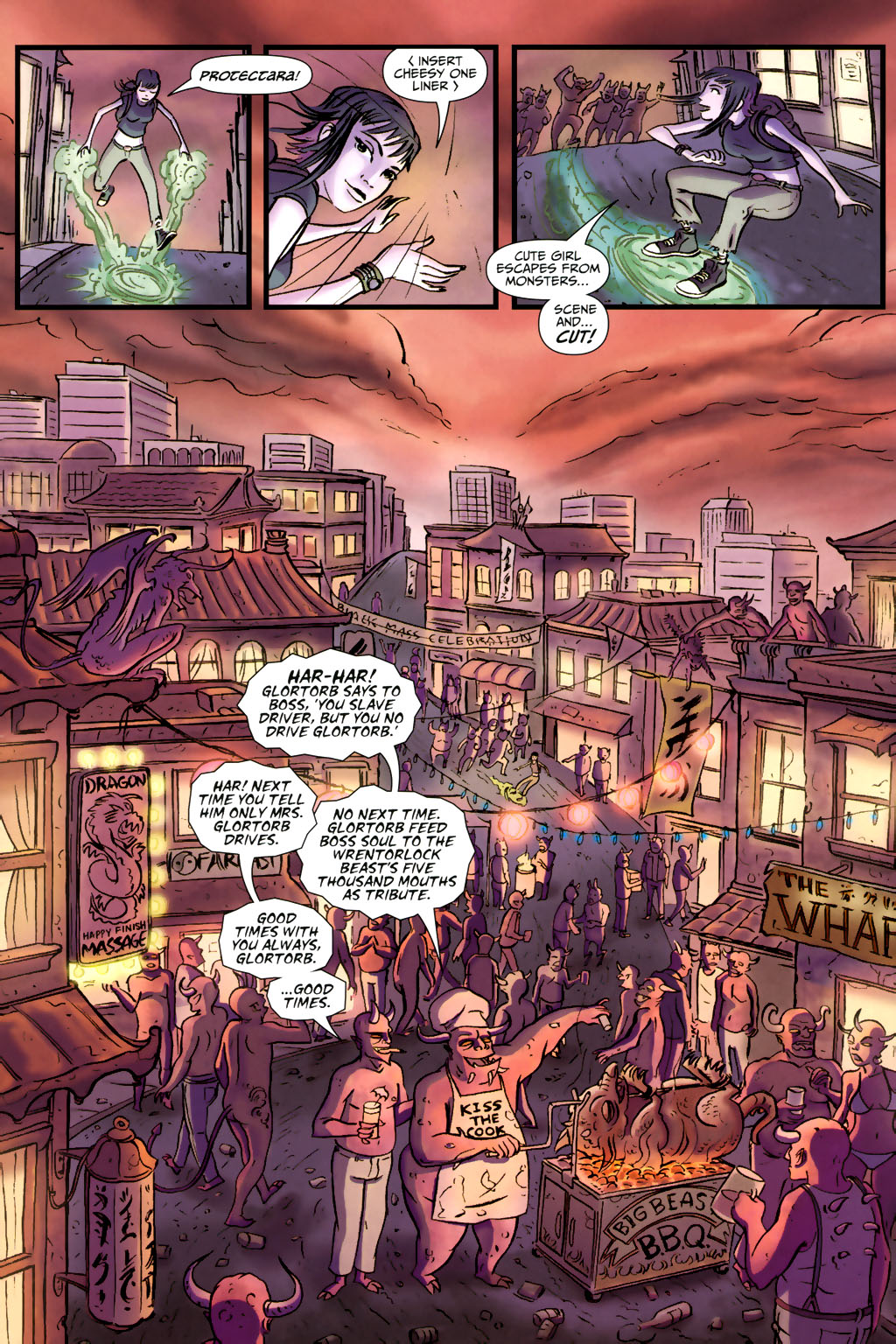 Read online Strange Girl comic -  Issue #7 - 10