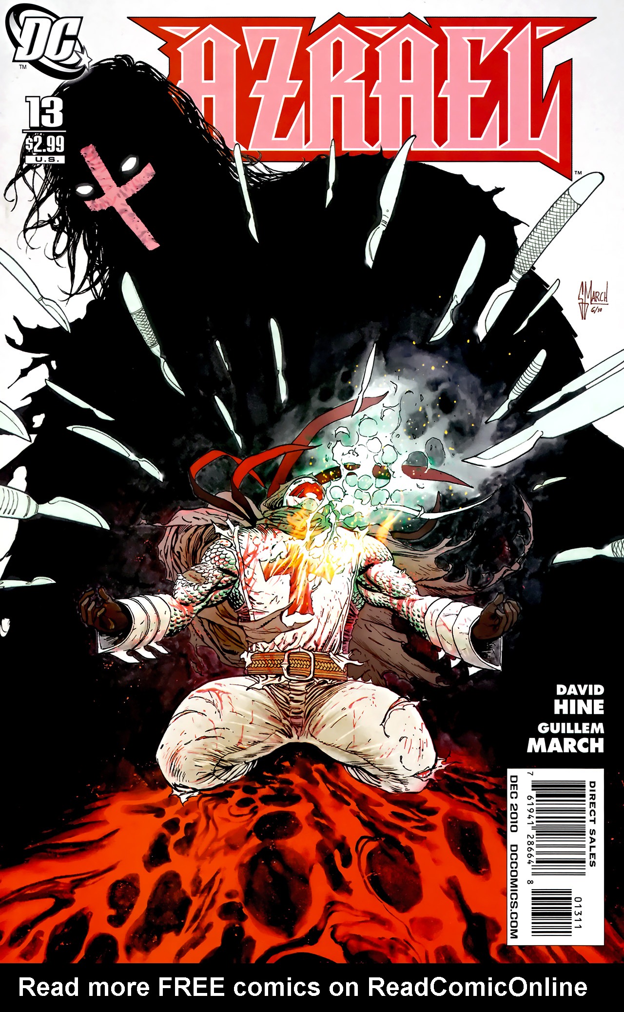 Read online Azrael (2009) comic -  Issue #13 - 1