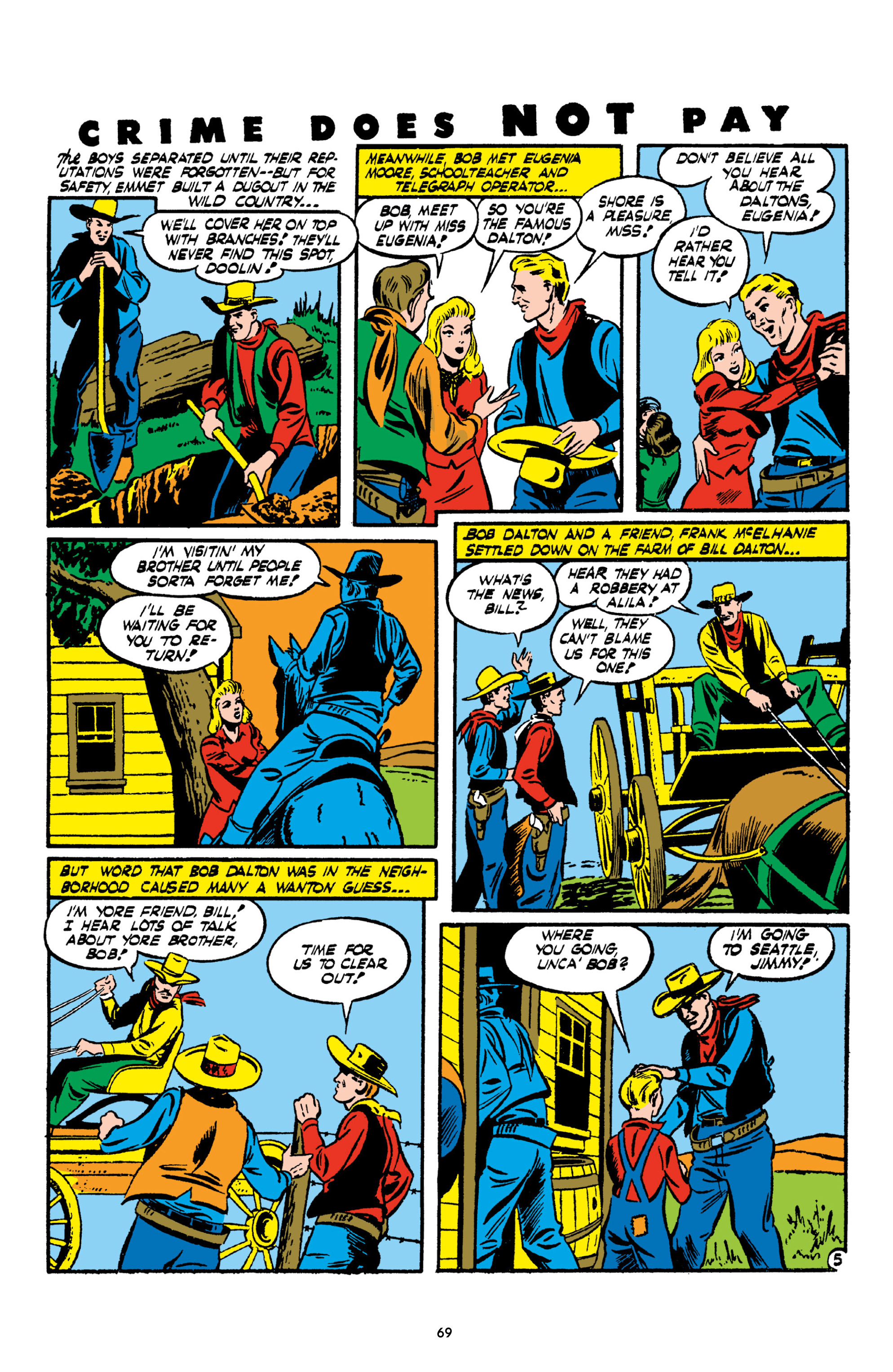 Read online Crime Does Not Pay Archives comic -  Issue # TPB 2 (Part 1) - 69