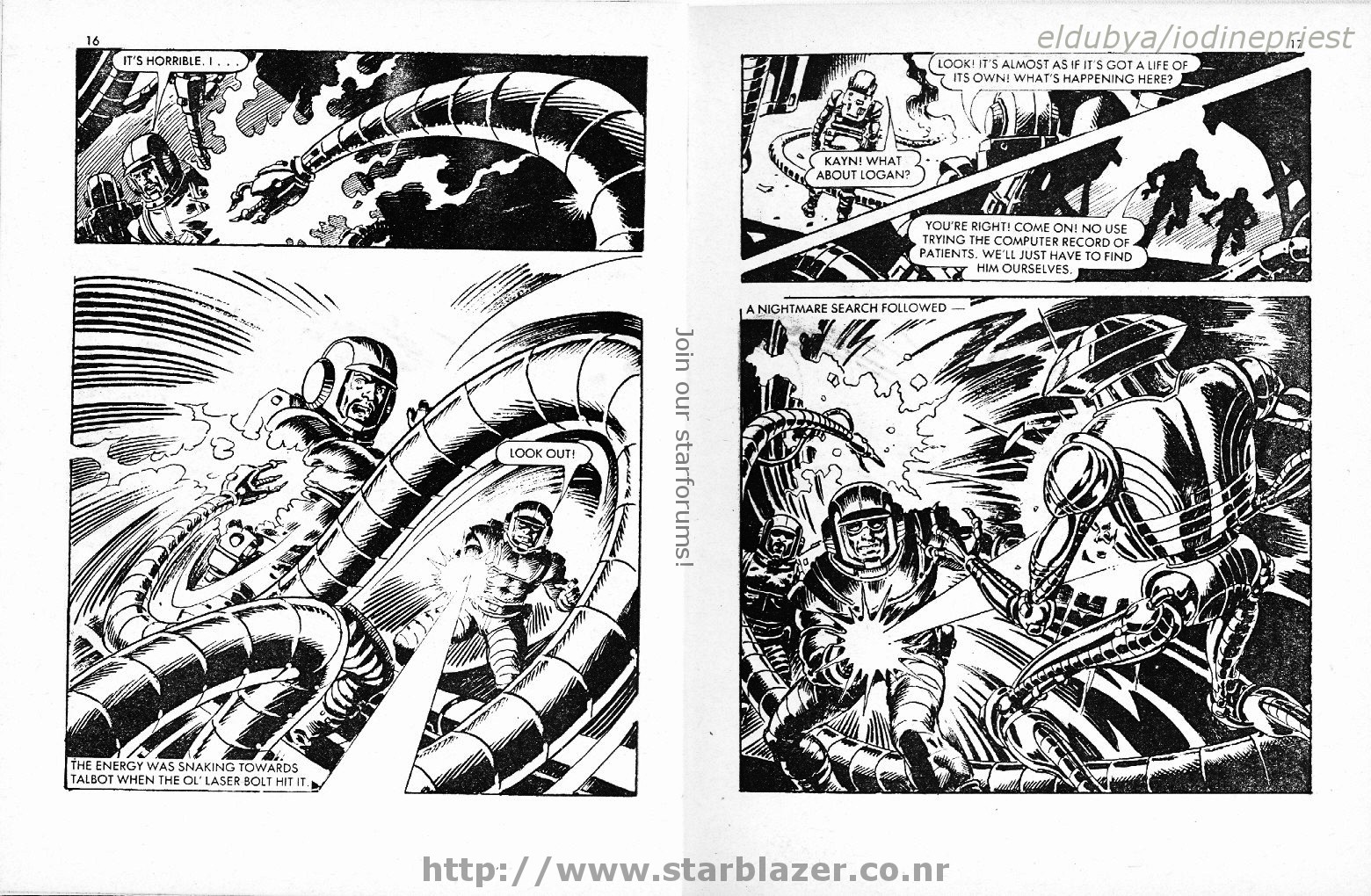 Read online Starblazer comic -  Issue #167 - 10