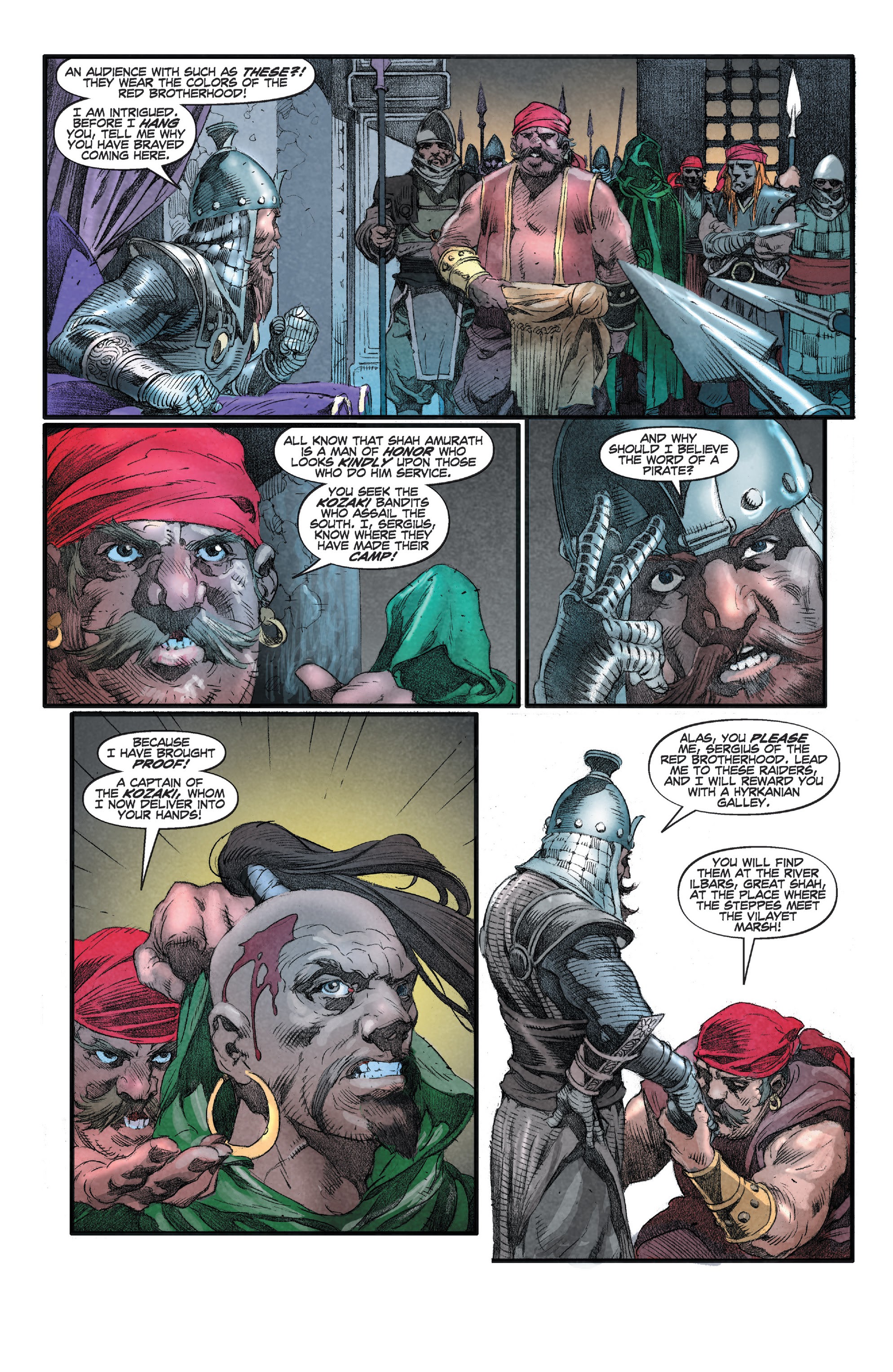 Read online Conan Chronicles Epic Collection comic -  Issue # TPB The Battle of Shamla Pass (Part 3) - 94