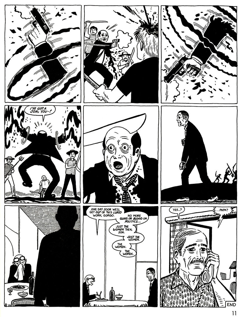 Read online Love and Rockets (1982) comic -  Issue #45 - 13