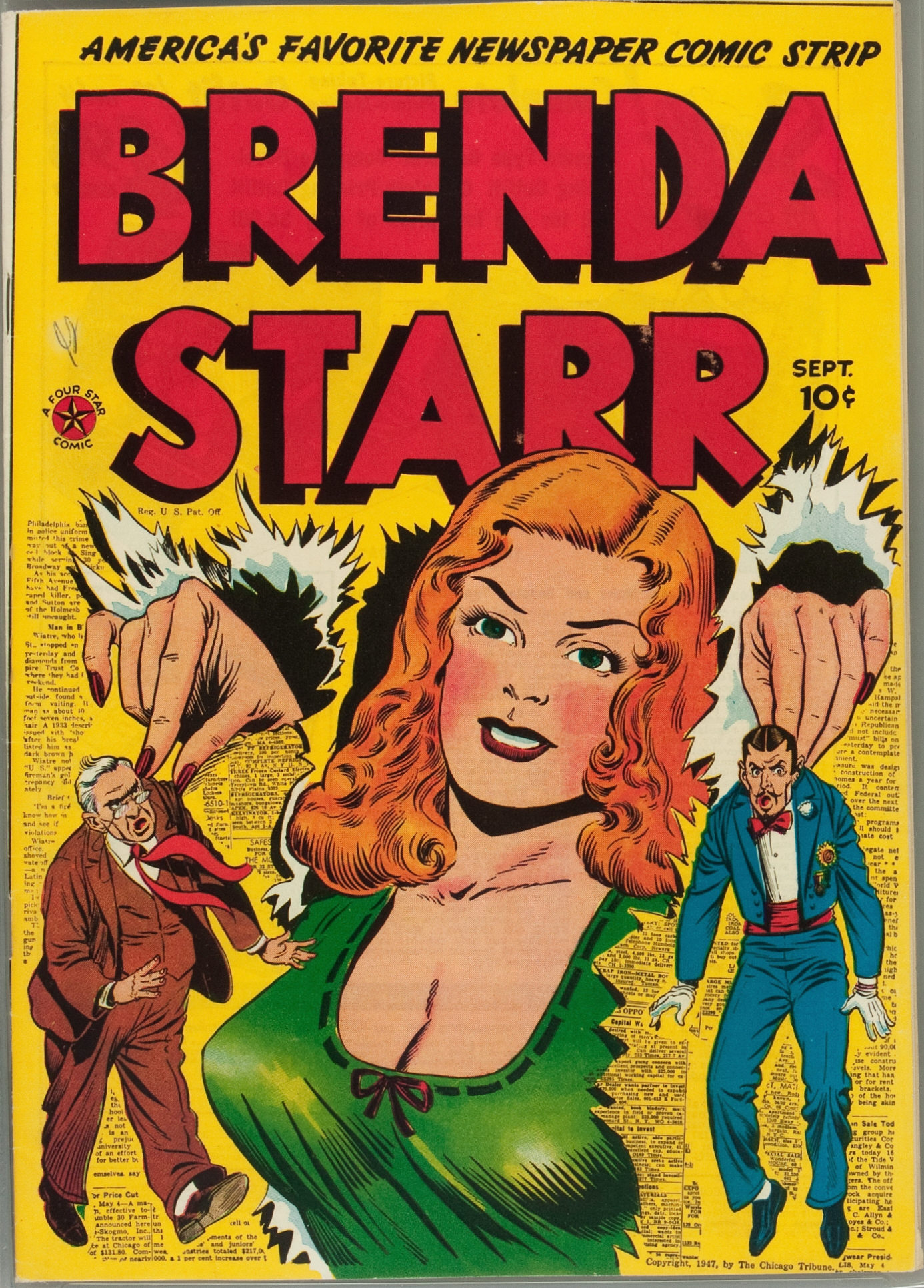 Read online Brenda Starr (1947) comic -  Issue #13 - 1