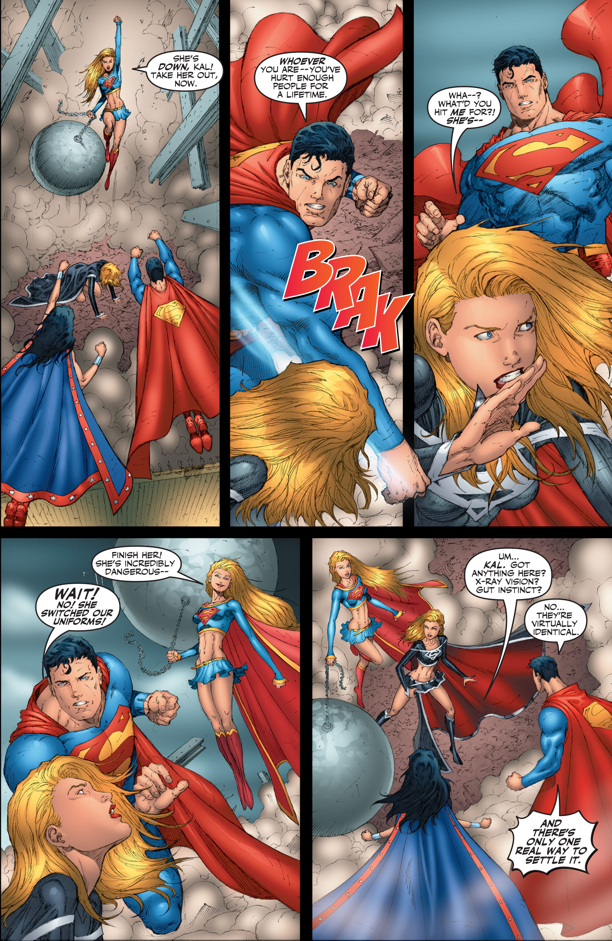 Read online Supergirl (2005) comic -  Issue #5 - 19