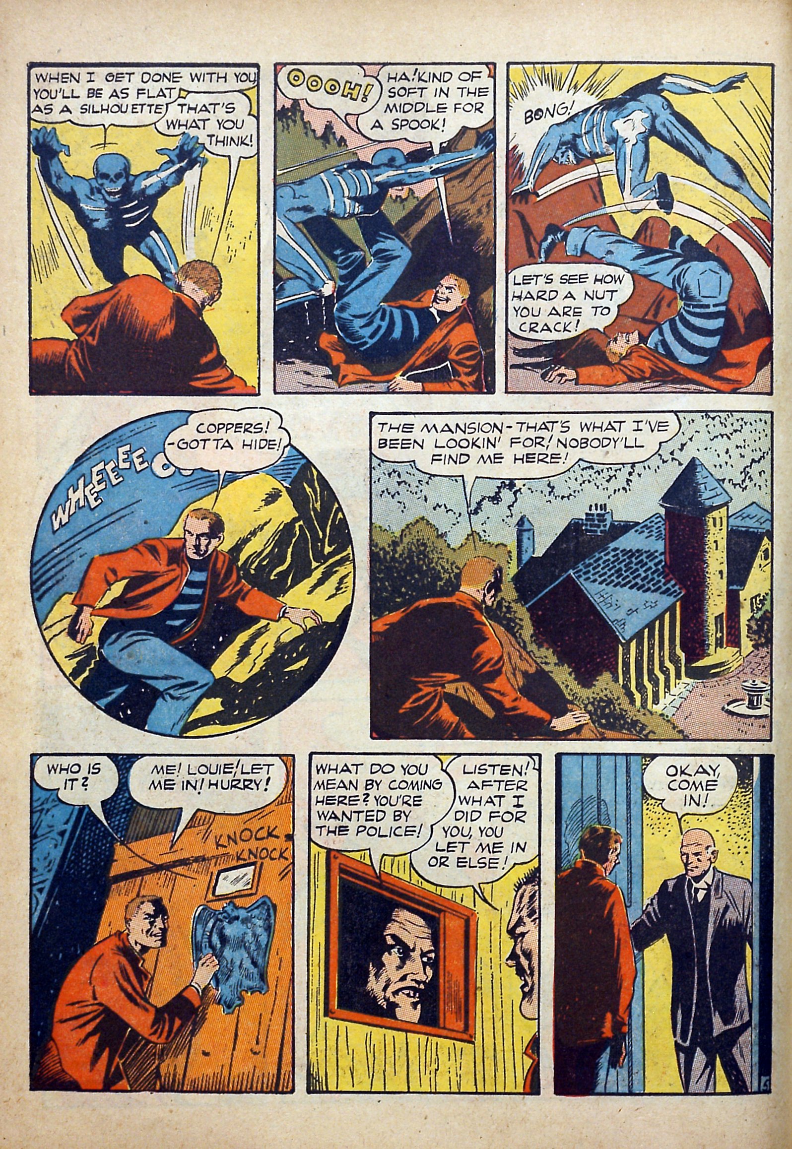 Read online Clue Comics comic -  Issue #4 - 22