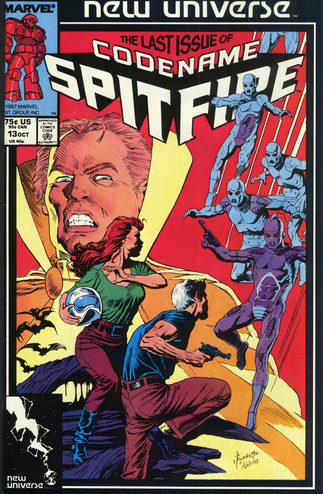 Read online Codename: Spitfire comic -  Issue #13 - 1