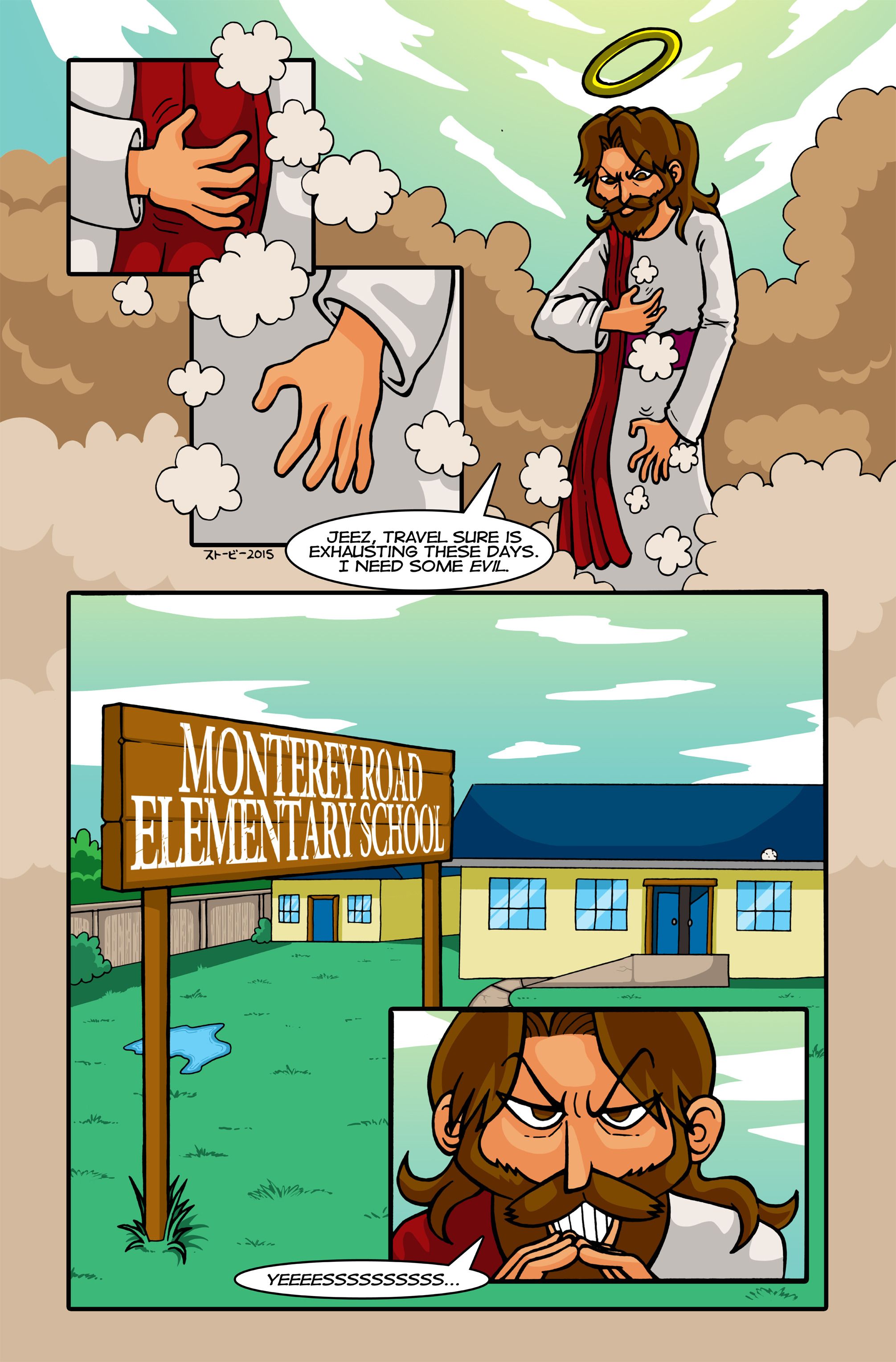 Read online Evil Jesus comic -  Issue #1 - 7