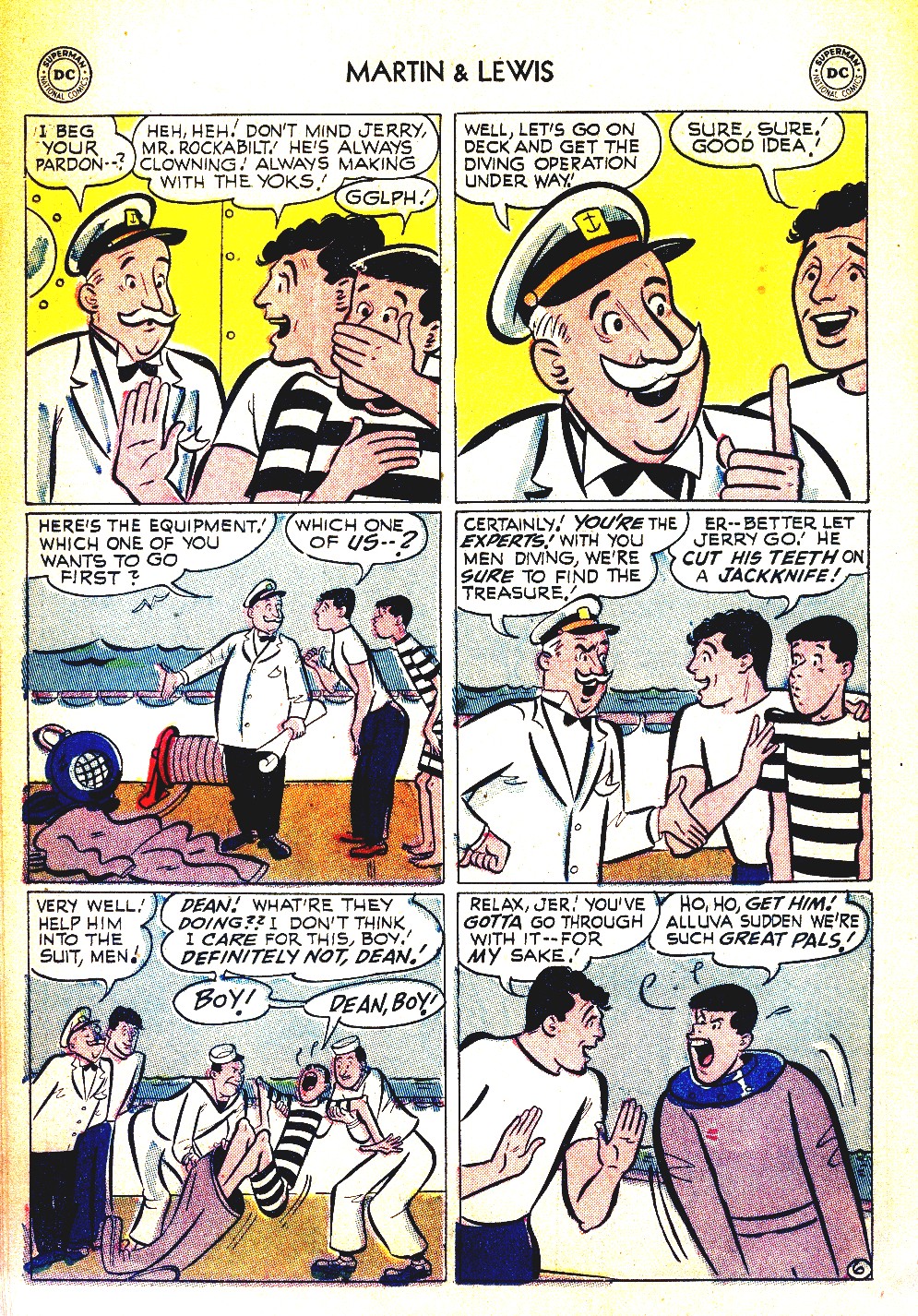Read online The Adventures of Dean Martin and Jerry Lewis comic -  Issue #16 - 18