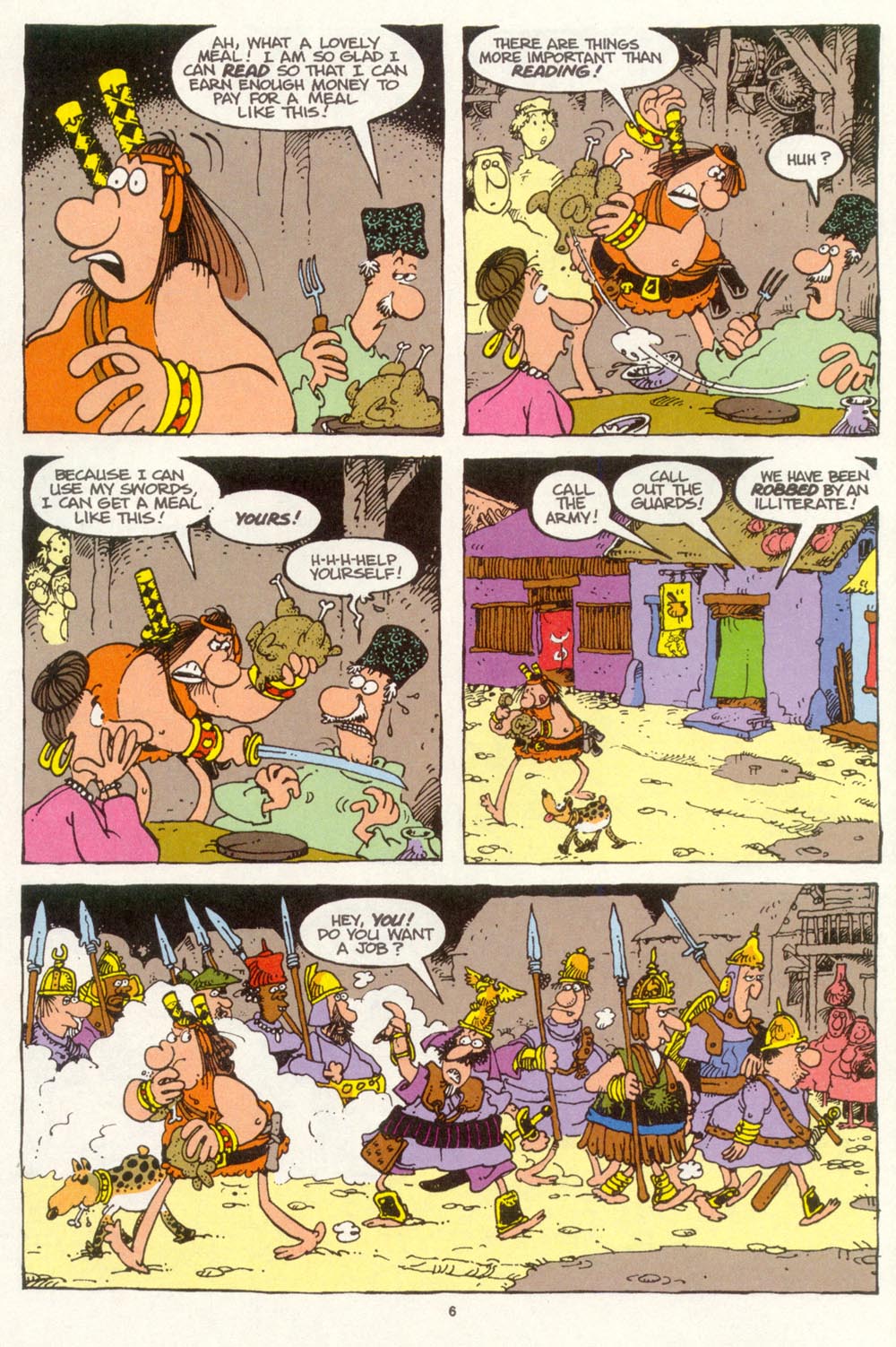Read online Sergio Aragonés Groo the Wanderer comic -  Issue #100 - 7