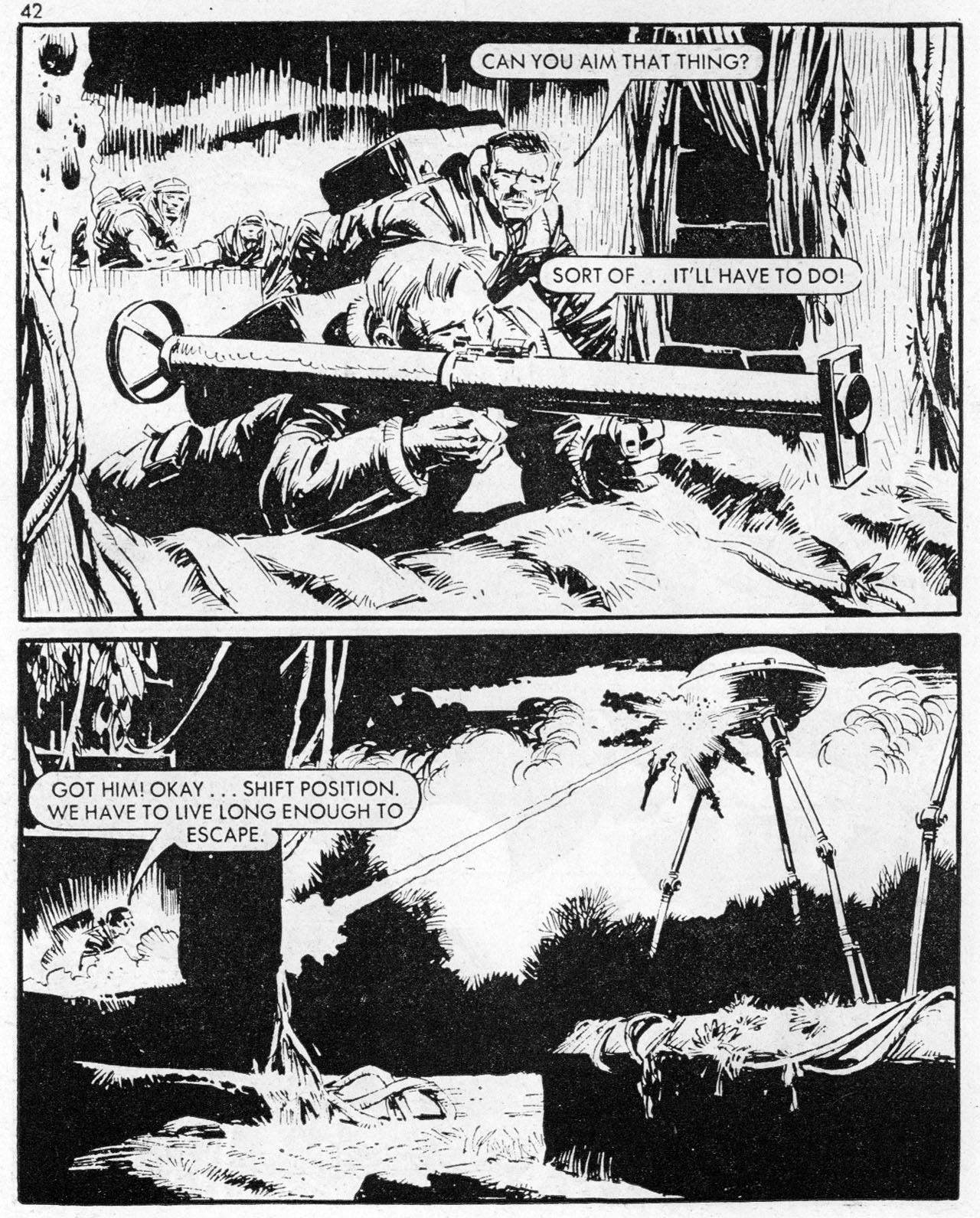Read online Starblazer comic -  Issue #105 - 42
