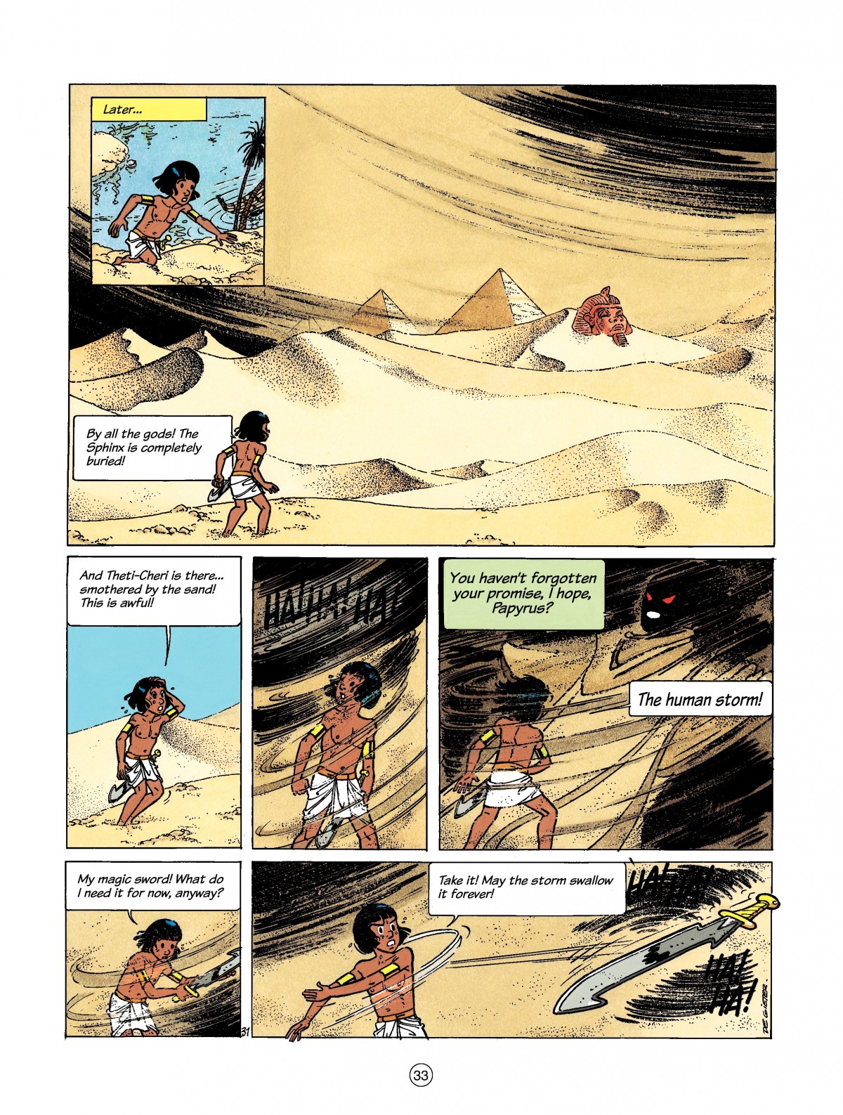 Read online Papyrus comic -  Issue #5 - 33