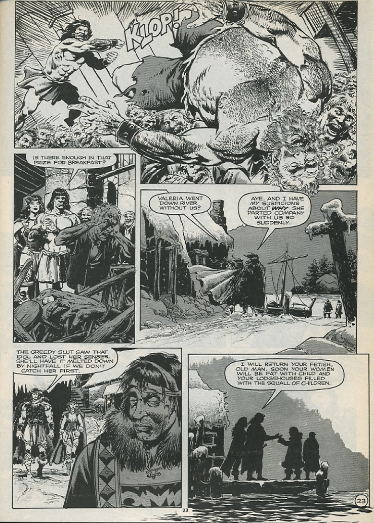 Read online The Savage Sword Of Conan comic -  Issue #179 - 25