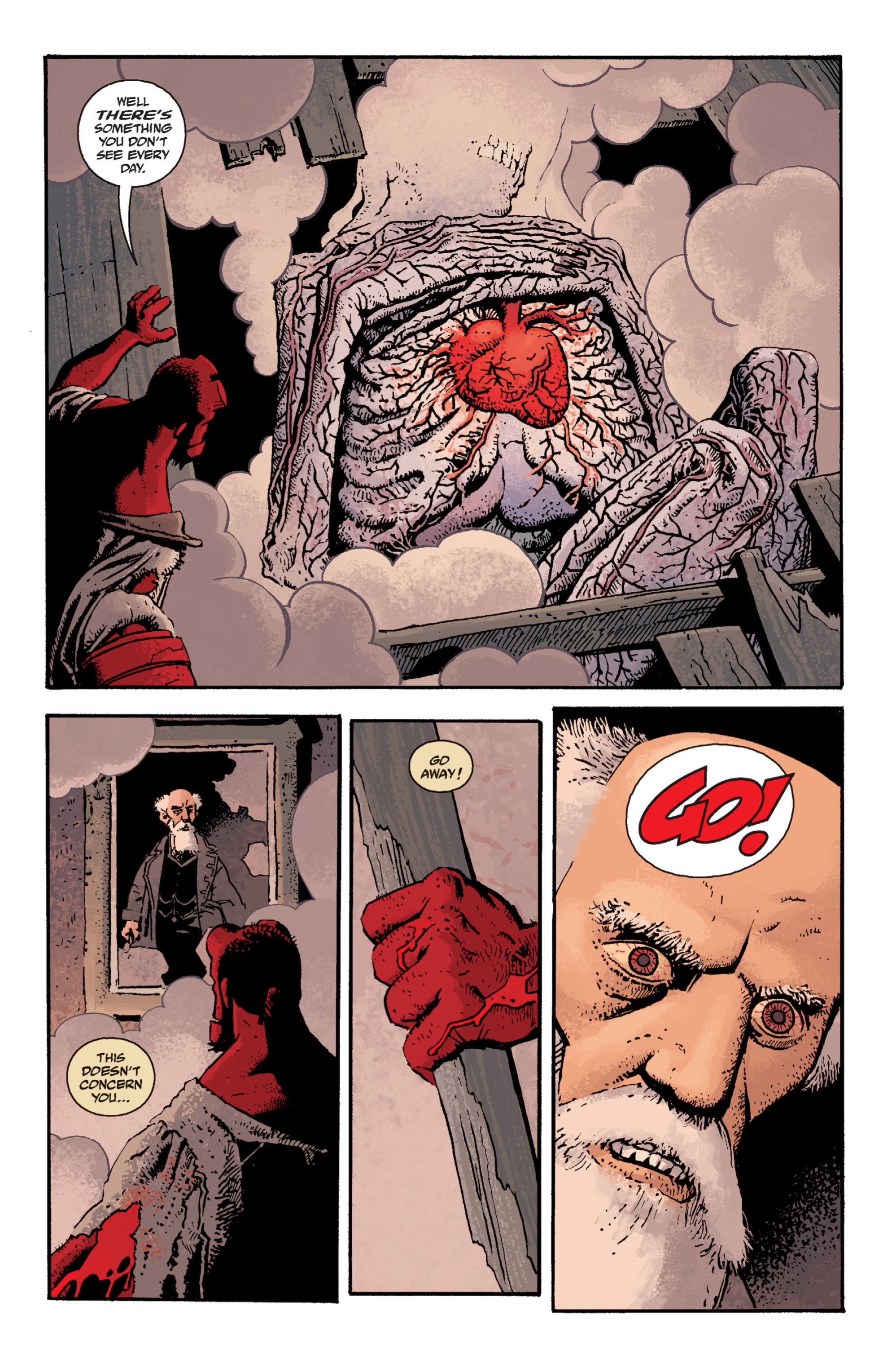 Read online Hellboy comic -  Issue #11 - 58